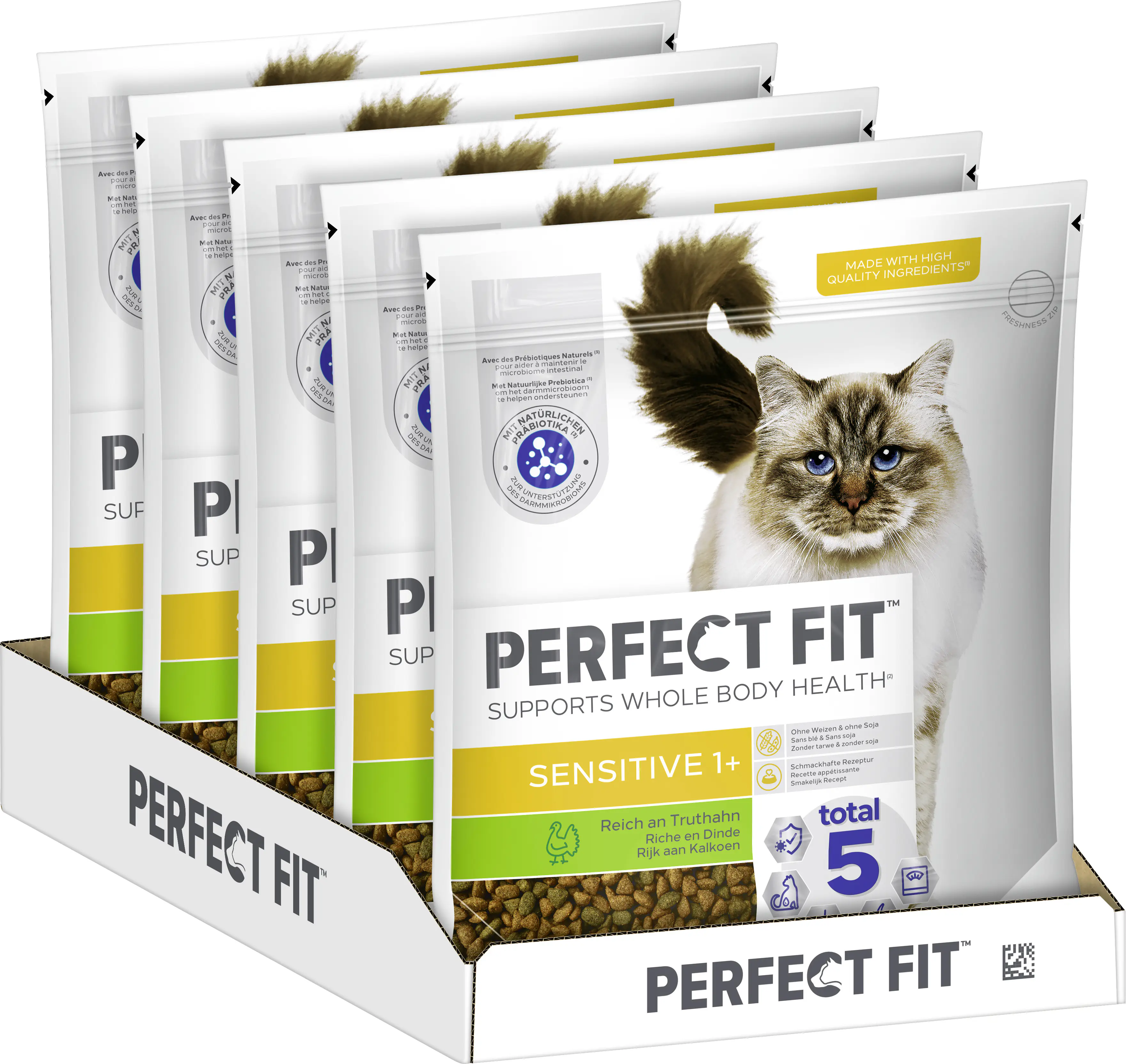 Perfect Fit Sensitiv 1+ Katzentrockenfutter Adult 1,4 kg Truthahn Perfect Fit Sensitiv 1+ Katzentrockenfutter Adult 1,4 kg Truthahn