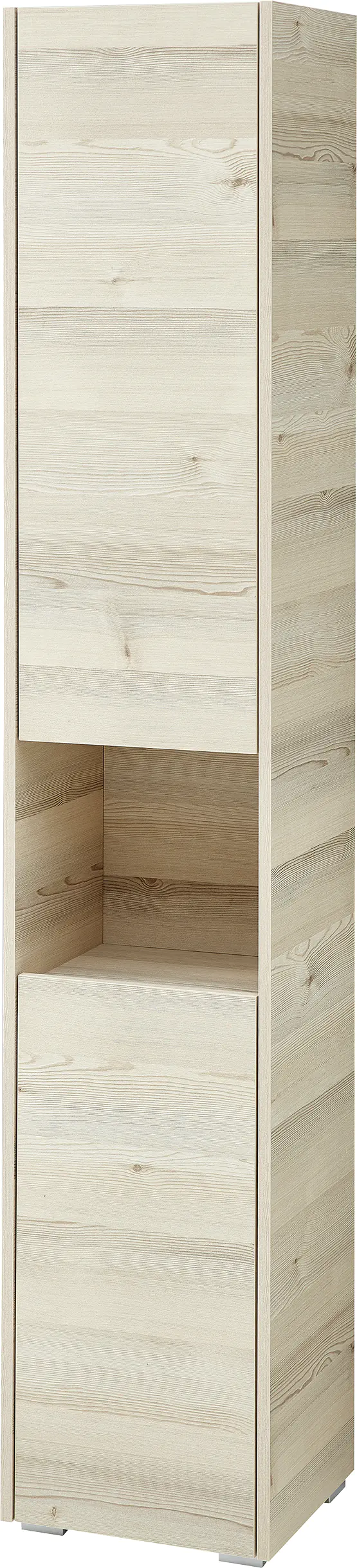 Pelipal Hochschrank Quickset 393 Polar Pinie/Akzent Quarzgrau 35 cm