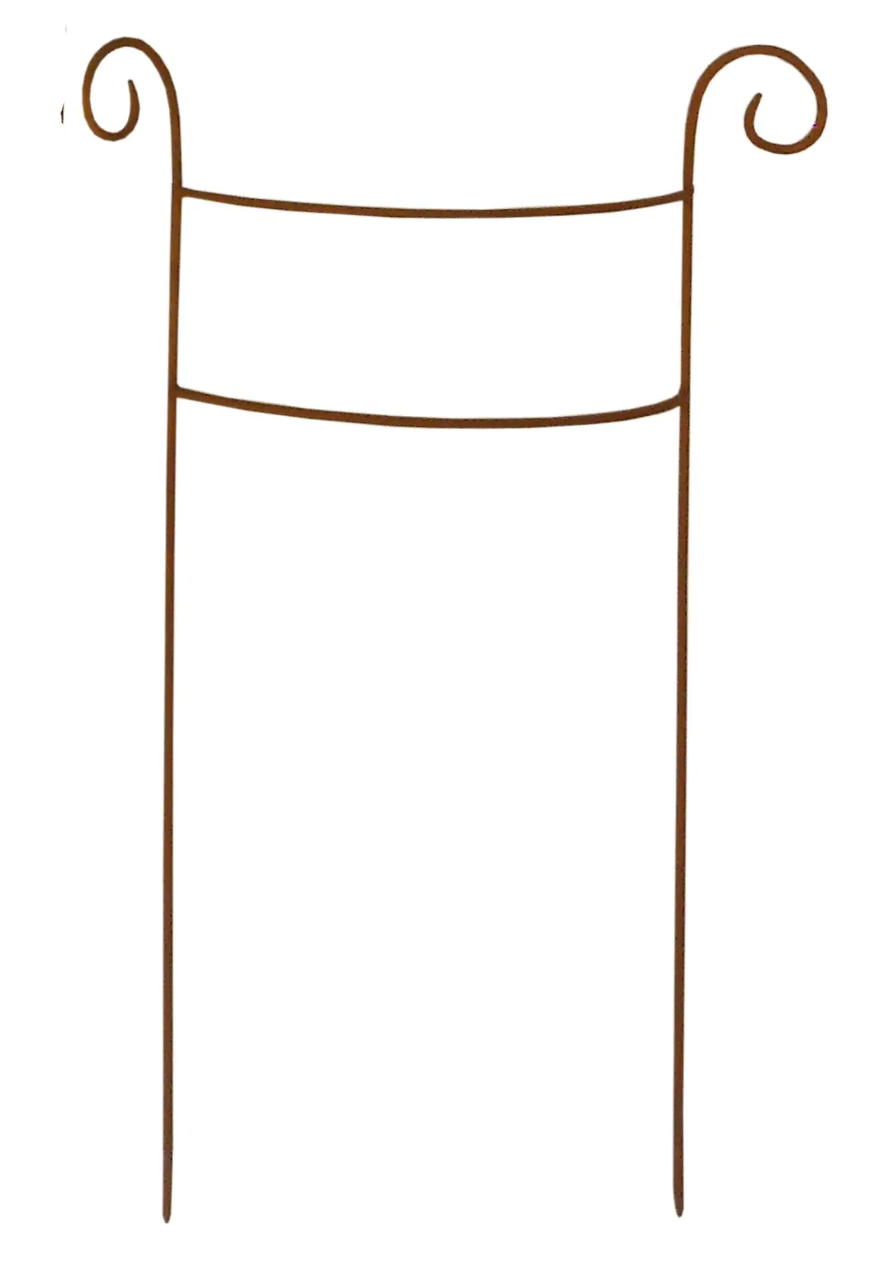 TrendLine Pflanzstütze 60cm rostoptik, 37 x 8 x 60 cm