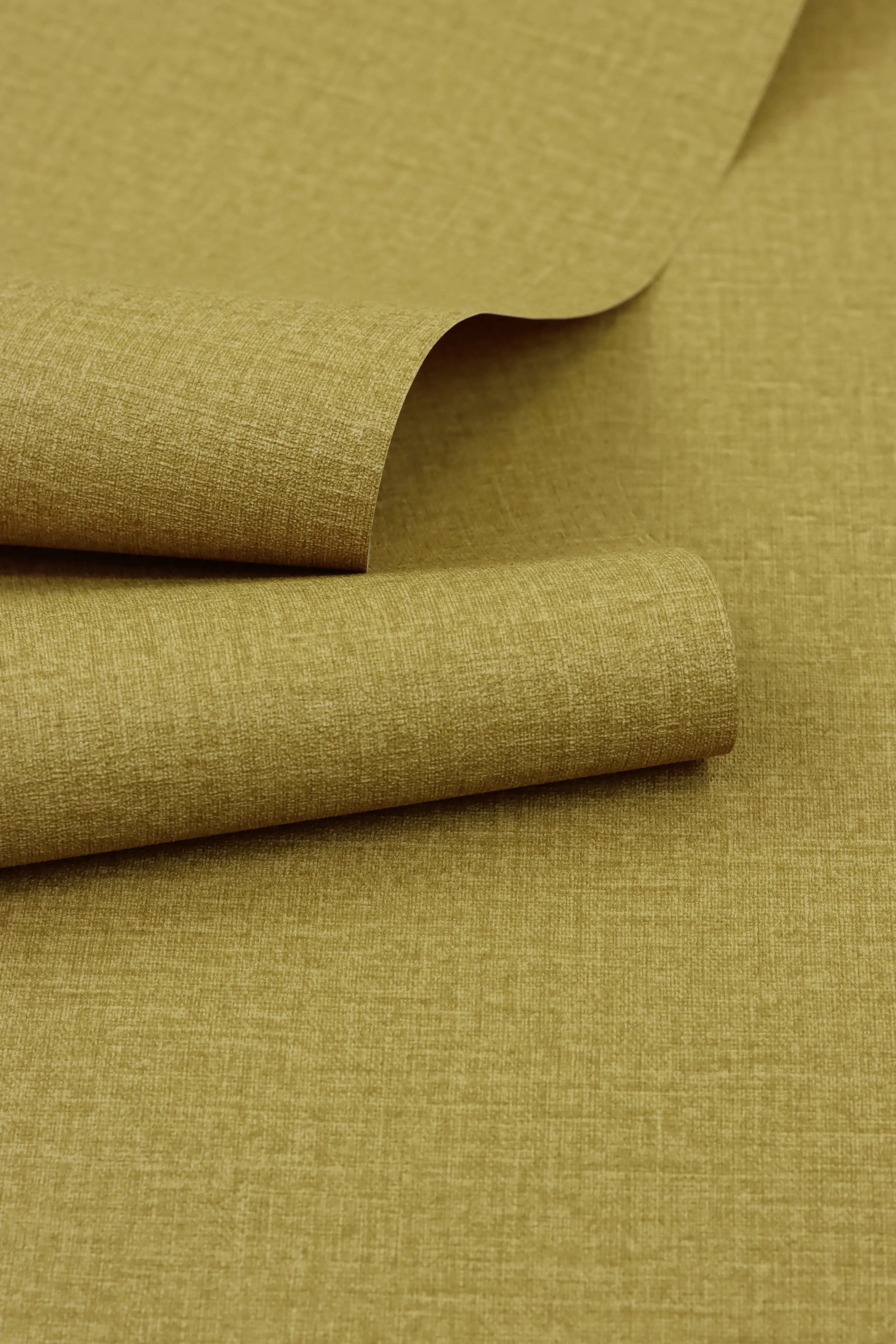 Rasch Vliestapete 555929 Gelb-Ocker Uni 10,05 m x 0,53 m