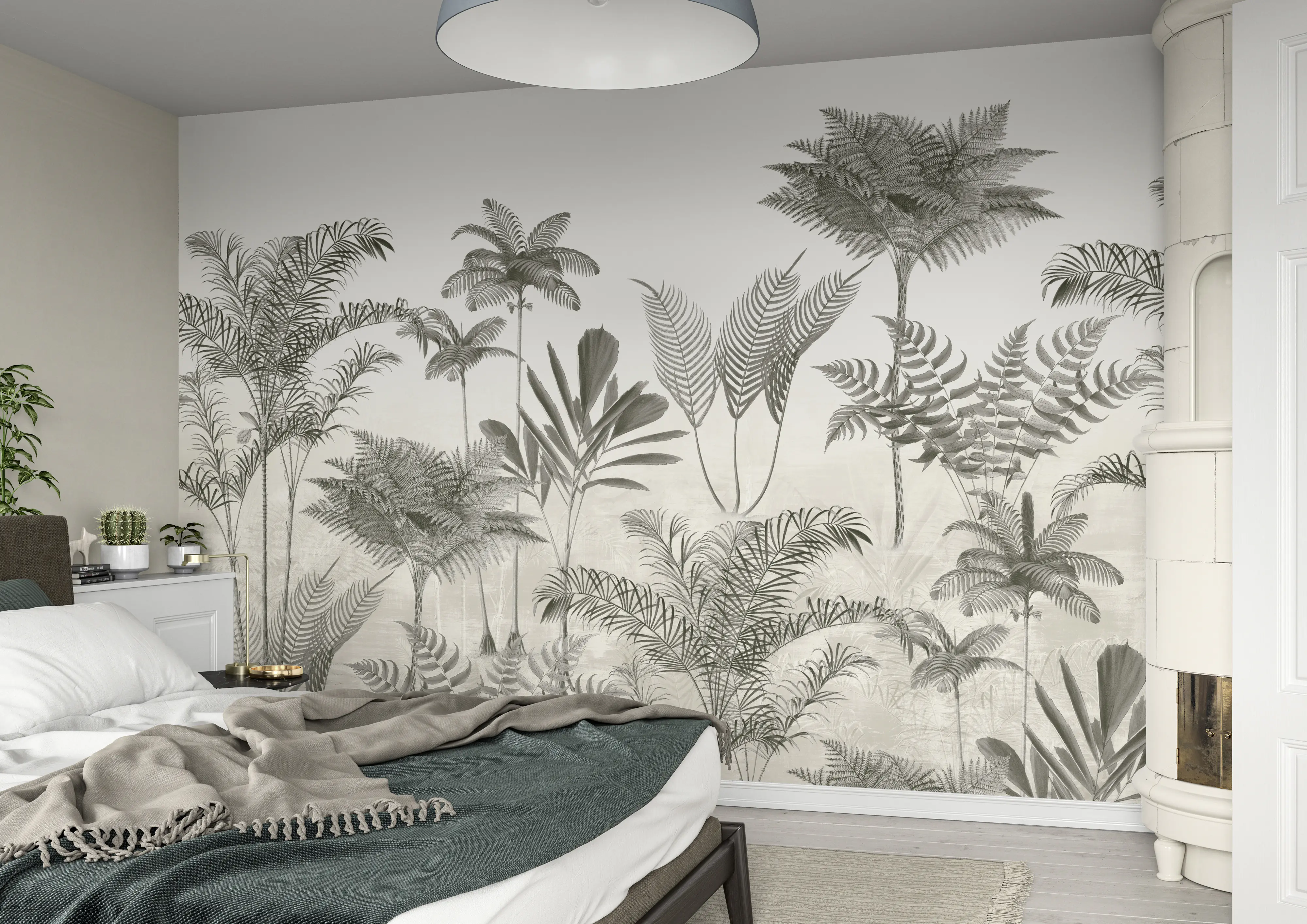 Rasch Vlies Fototapete 556223 Grau-Mittelgrau Muster & Motive 2,65 m x 3,71 m