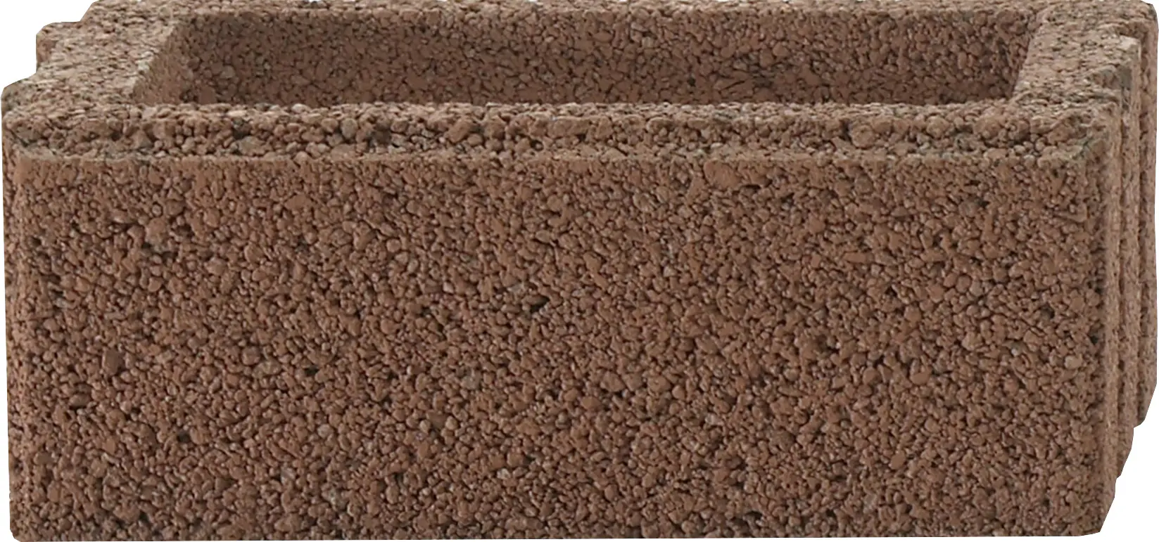 Kann Mauerstein Garten 50 x 25 x 20 cm braun Kann Mauerstein Garten 50 x 25 x 20 cm braun