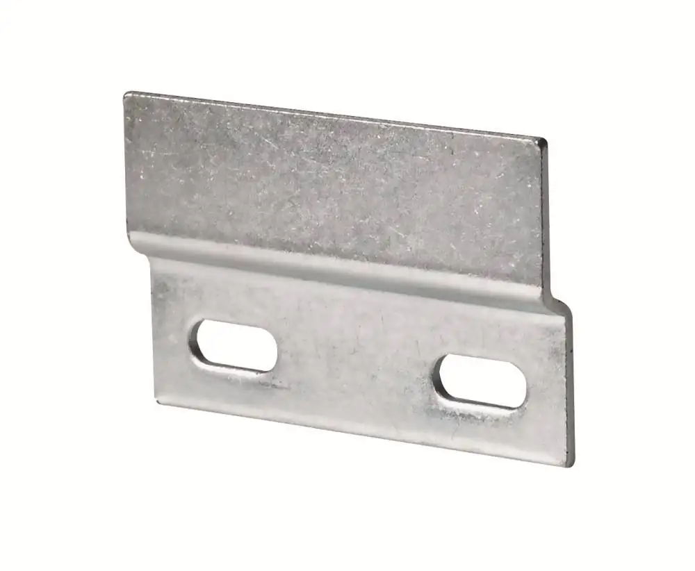 Hettich Schrankaufhängeschiene verzinkt 76 x 45 mm - 2 Stück