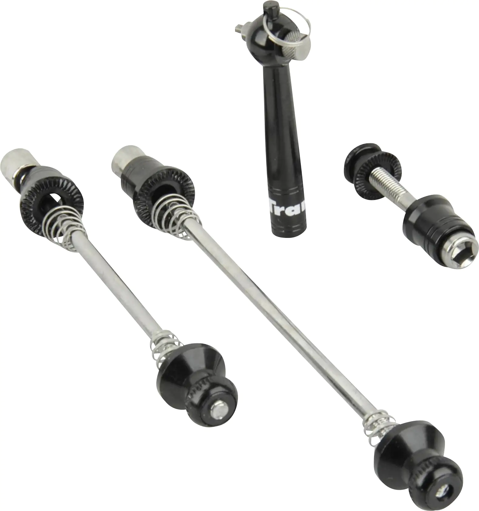 Tranzx Sattel Schnellspanner-Set mit 5-Kantschlüssel 3-teilig Tranzx Sattel Schnellspanner-Set mit 5-Kantschlüssel 3-teilig