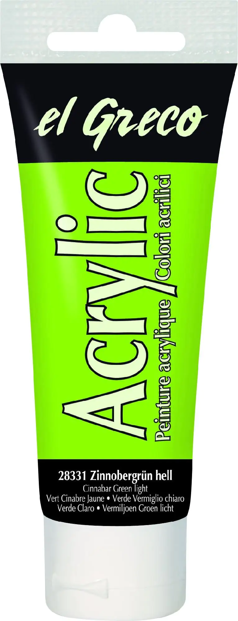 Kreul el Greco Acrylic Tube zinnobergrün hell 75 ml Kreul el Greco Acrylic Tube zinnobergrün hell 75 ml
