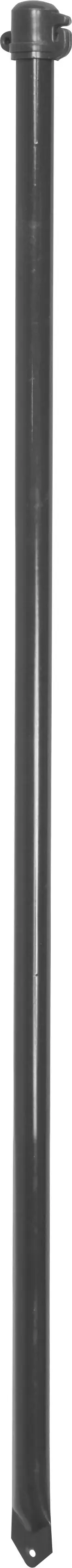 Floraworld Gartenstab Metall 150 x 2,4 cm anthrazit