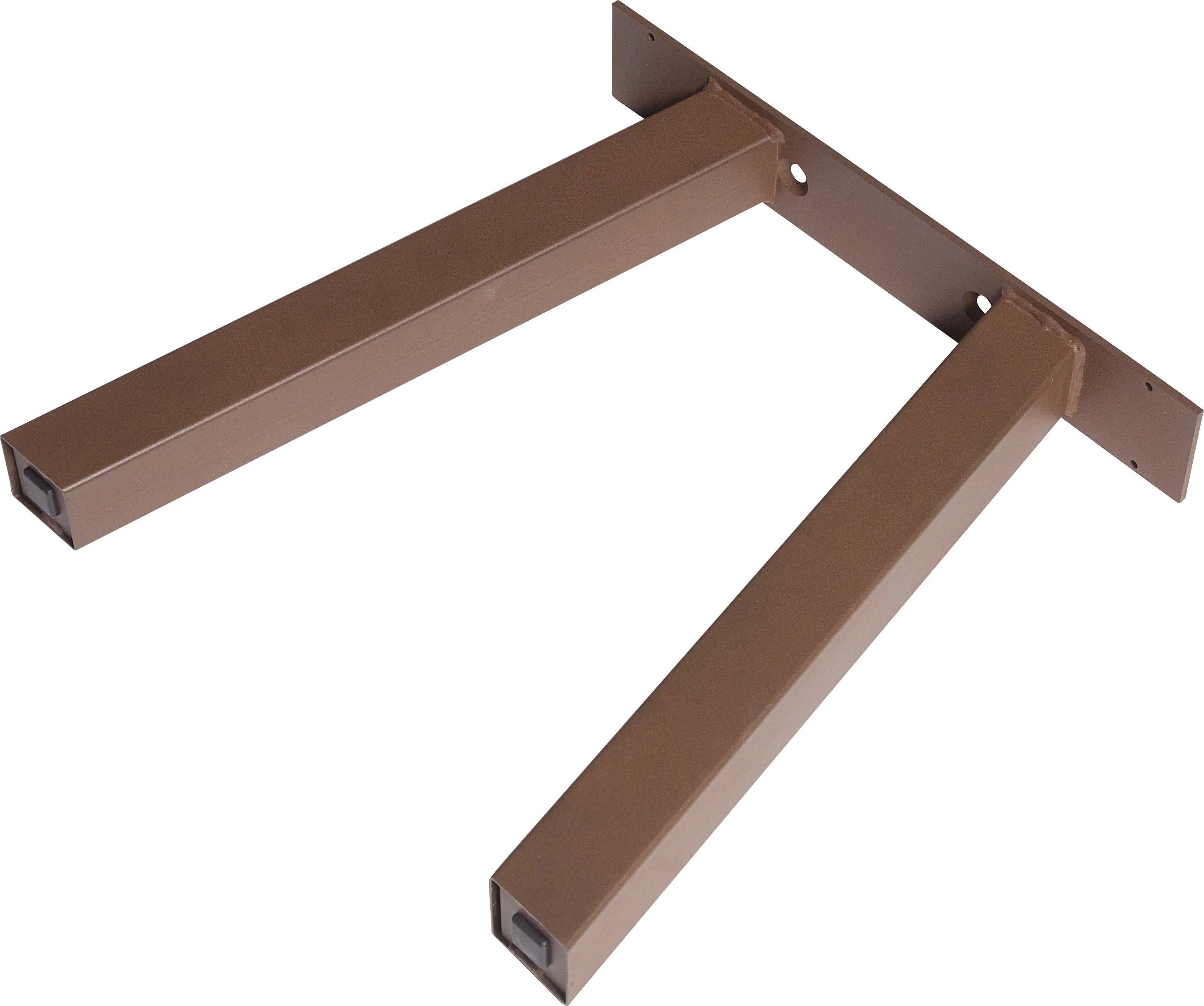 Dieda Bankgestell A-Form rostoptik Maße (L x B x H): 420 x 400 x 70 mm