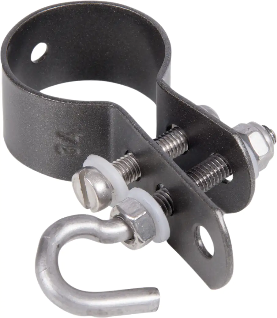 Alberts Schelle zur Befestigung von Geflechtspannstab Ø 60 mm anthrazit