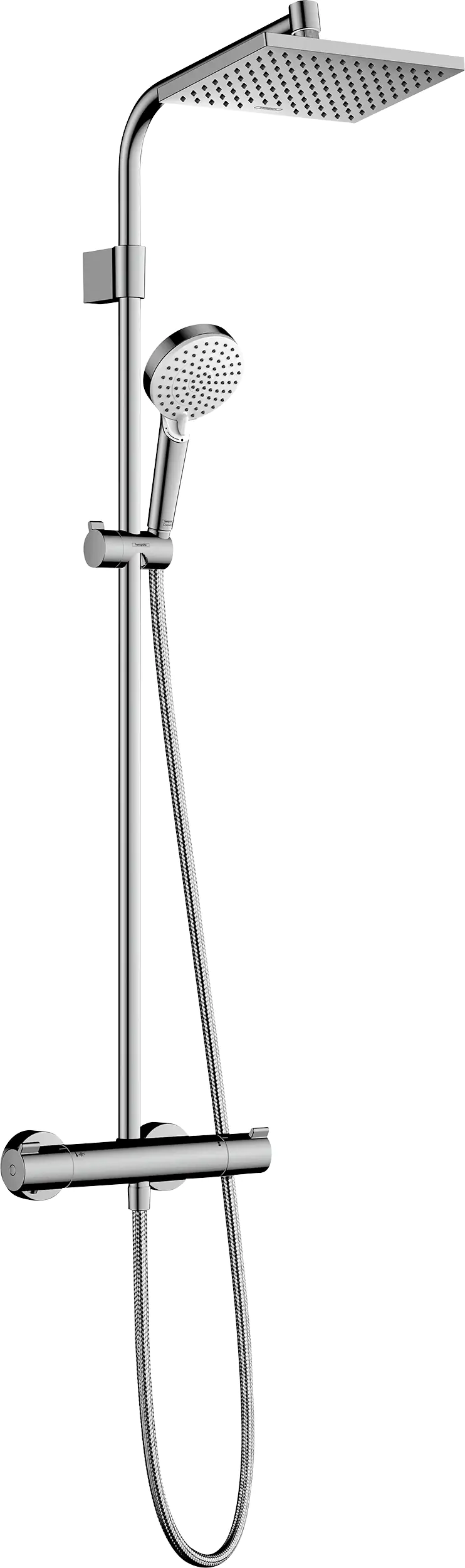 Hansgrohe Kopfbrausesystem Waterforms 230 Chrom