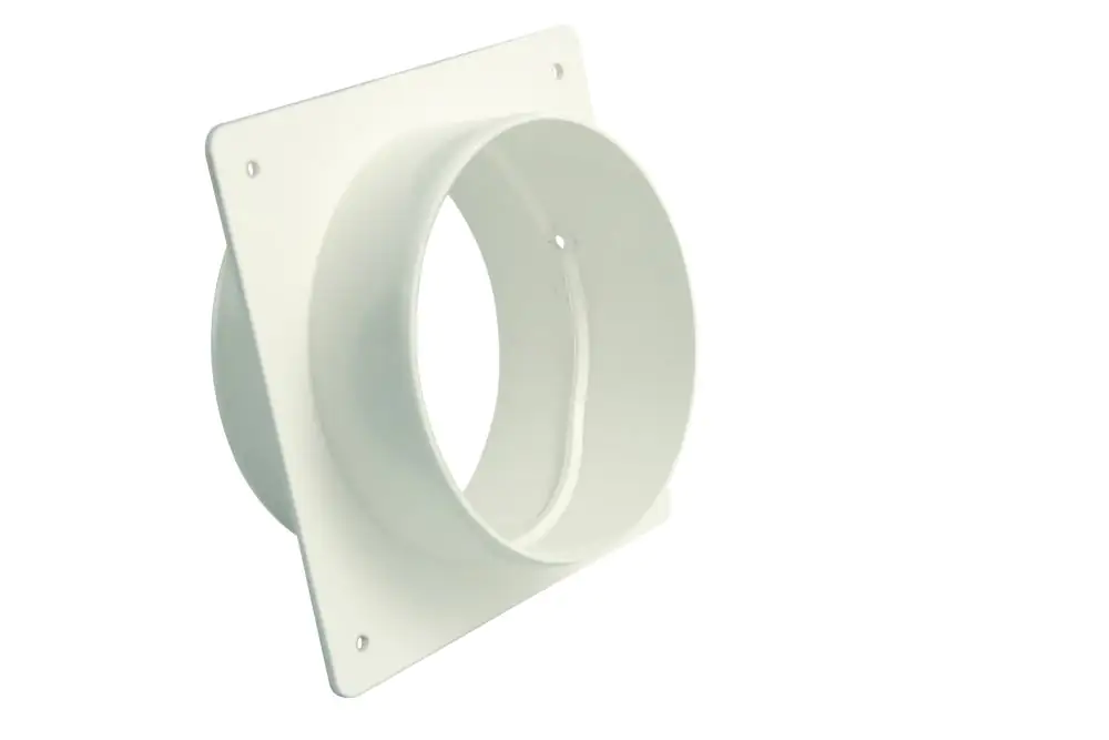 Marley Maueranschlussstutzen 124 x 124 mm Rohranschluss DN 100 weiß