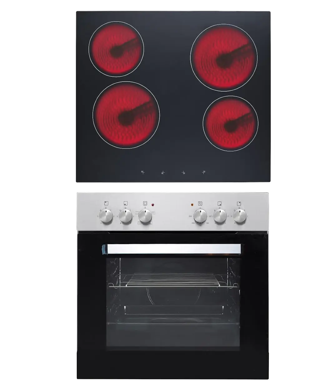 Menke Küchenzeile L-Form mit E-Geräte weiß 310 x 172 cm