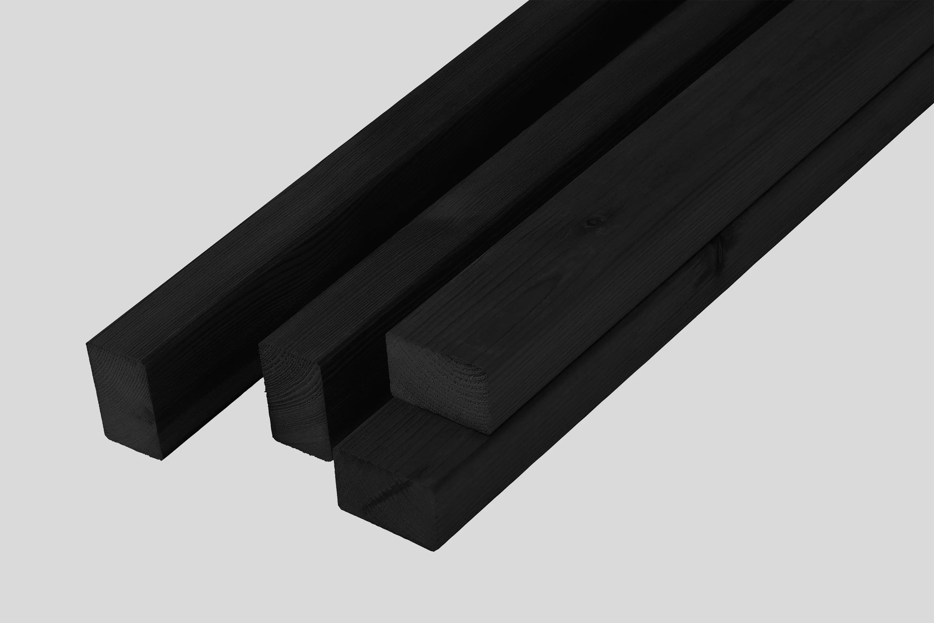 OutdoorWood Unterkonstruktion Kiefernholz kdi anthrazit 300 x 7 x 4,5 cm