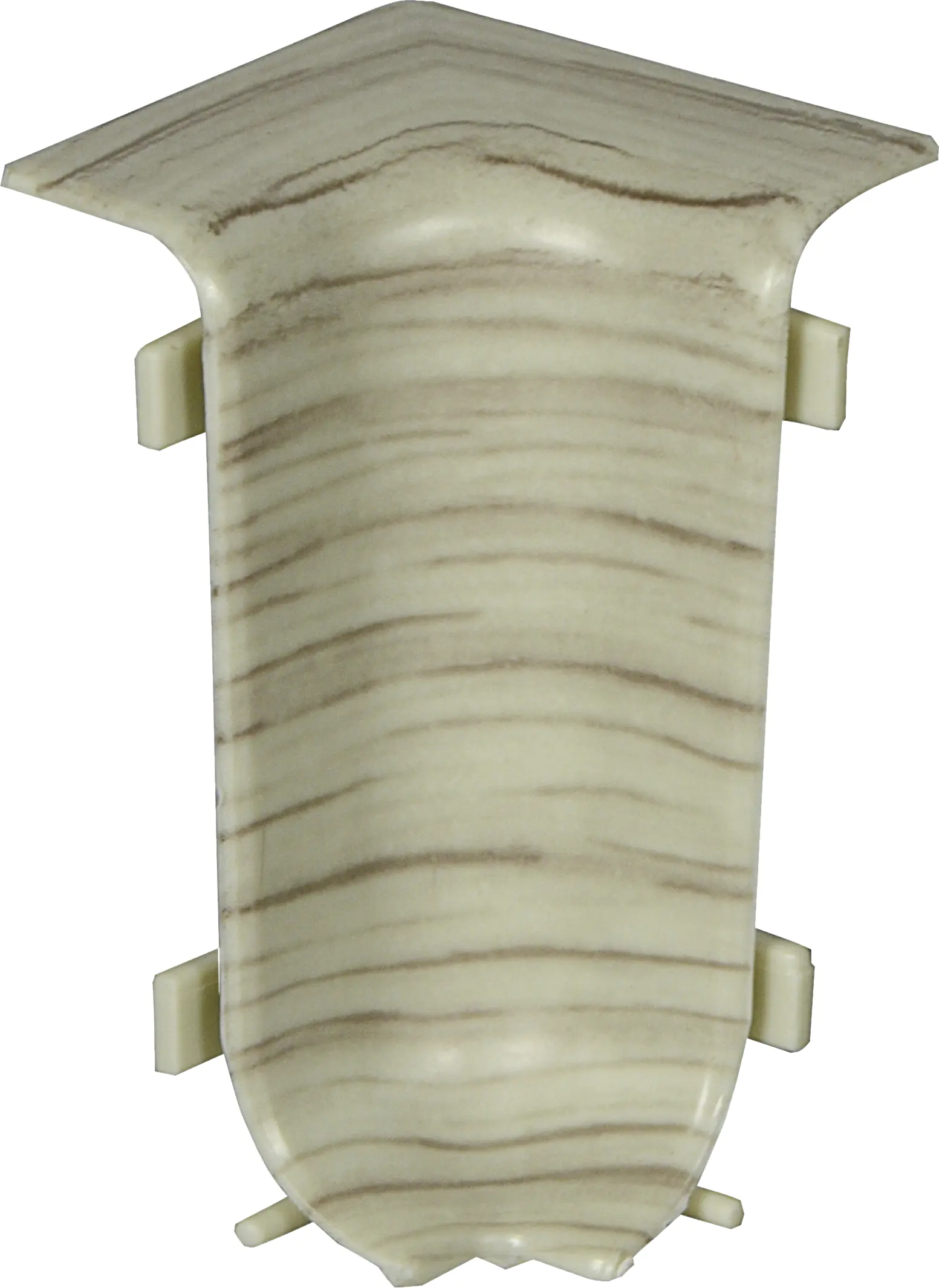 Inneneck für Kunststoffleiste KU.050 silberesche