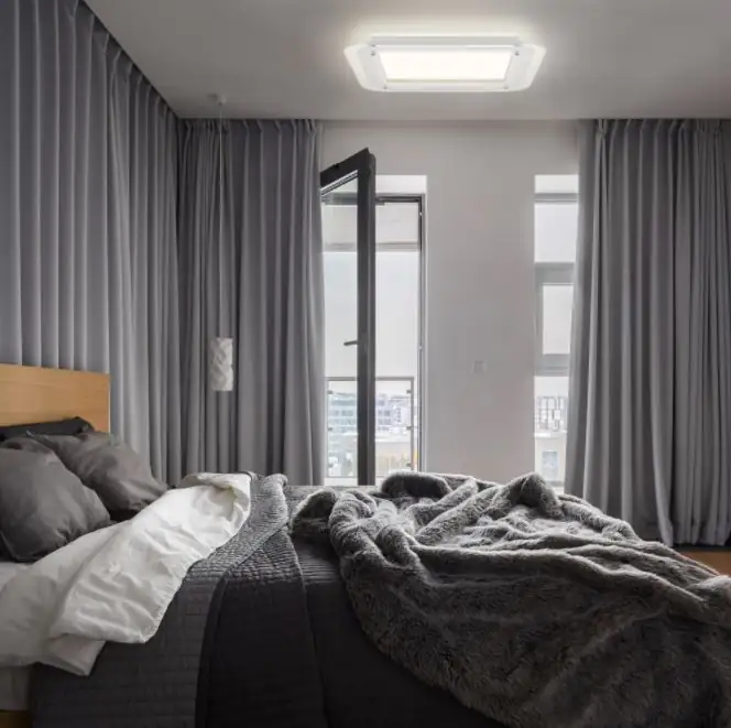 Briloner LED Deckenleuchte Free weiß 40 x 40 cm mit Backlight-Effekt