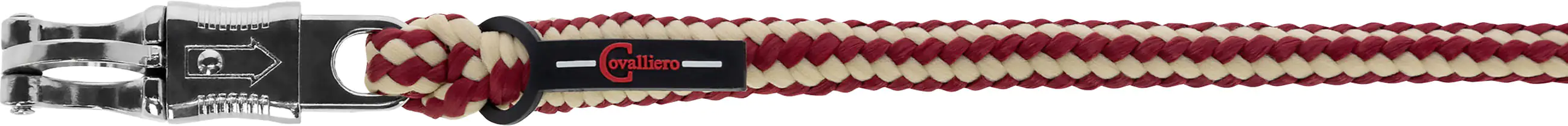 Kerbl Pferde-Führstrick Hippo Panikhaken bordeaux/beige Kerbl Pferde-Führstrick Hippo Panikhaken bordeaux/beige