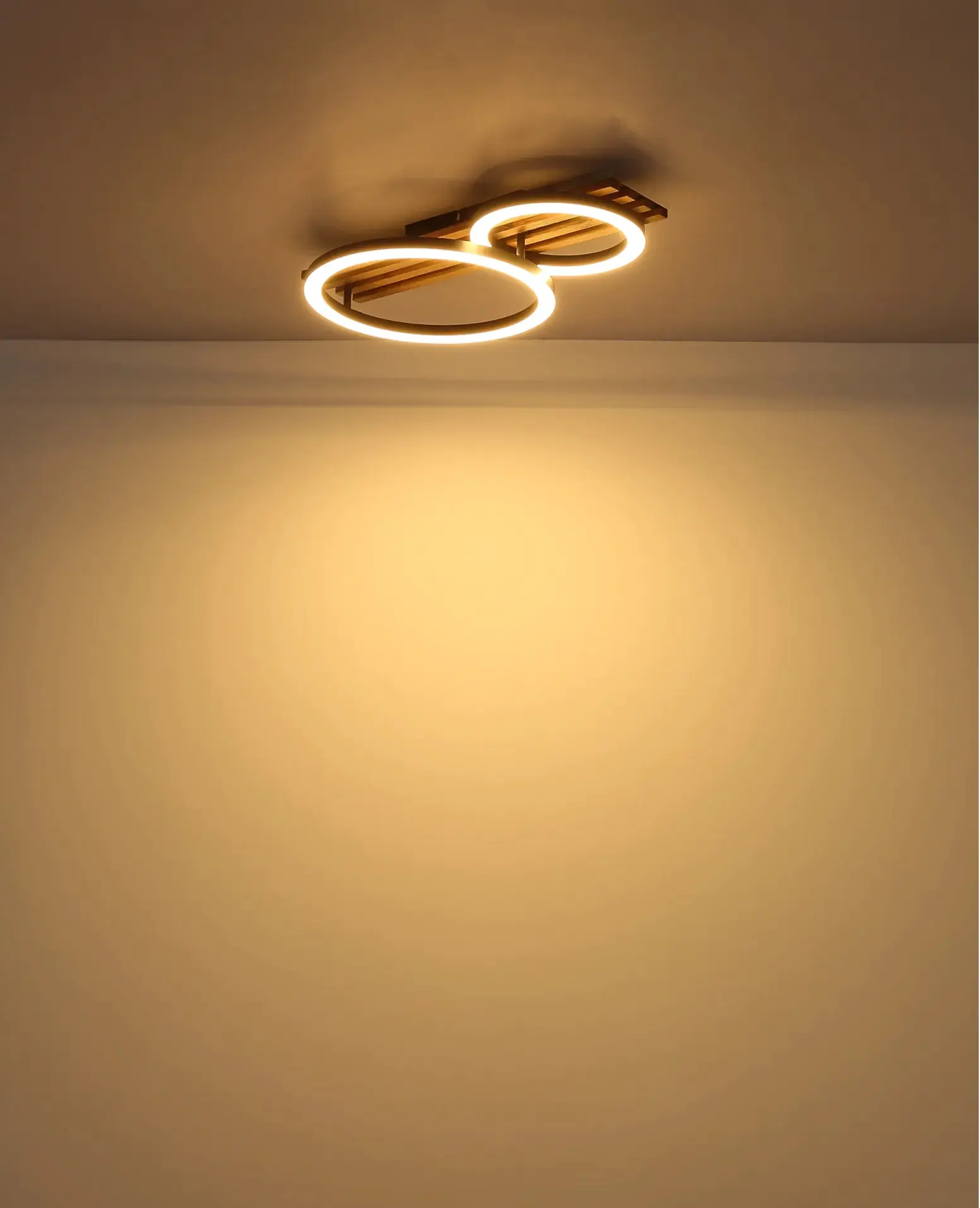 Globo LED Deckenleuchte Tisha 2 Ringe