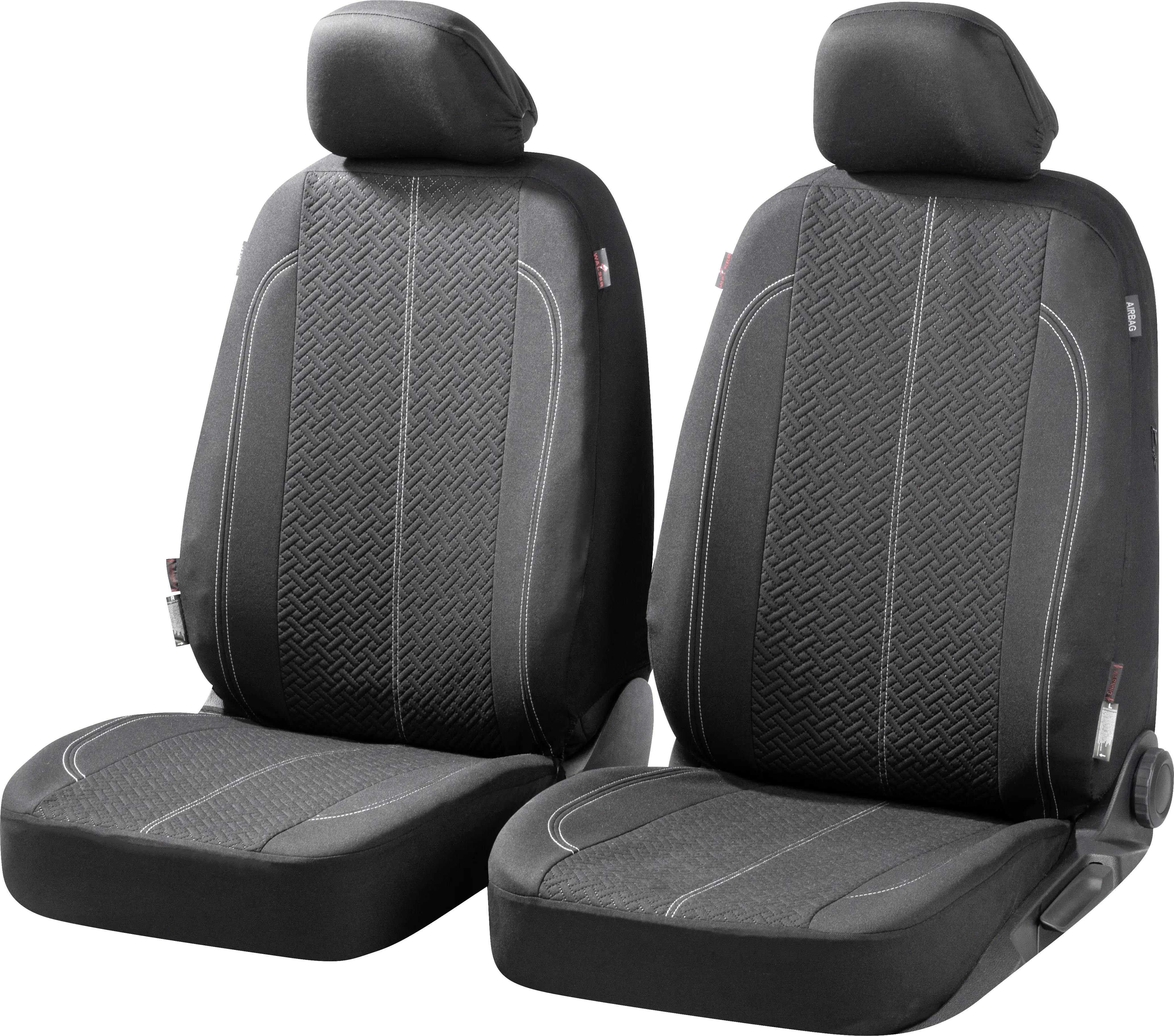9001778118530 Walser Autositzbezug Tratto Vordersitze Collection Basic schwarz
