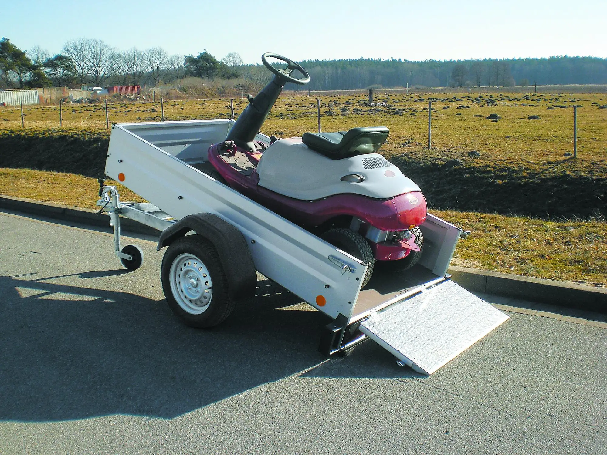 TPV Kippanhänger RK-EU2-KLight ungebremst 750kg