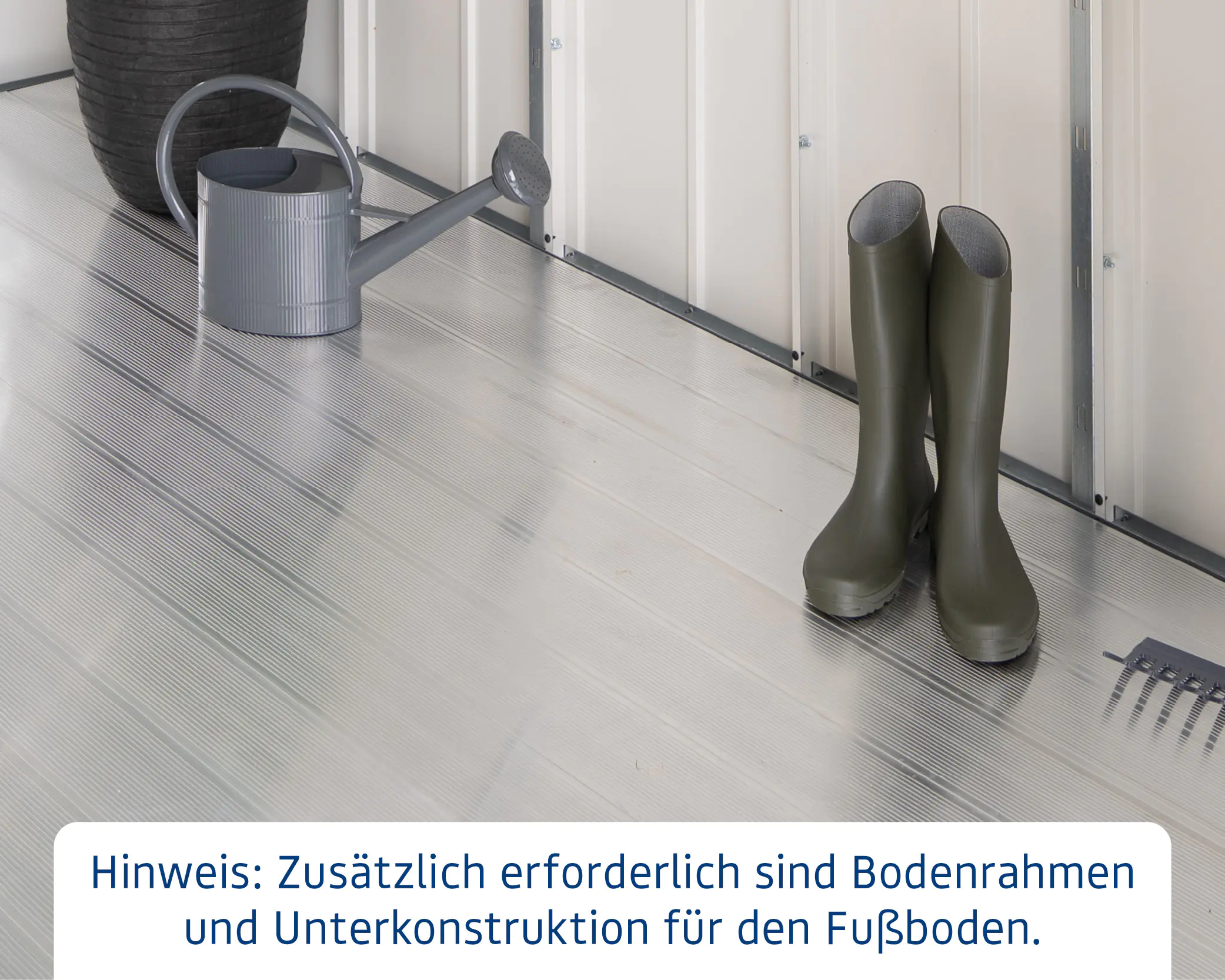 EcoStar Fußboden für Gerätehaus SD7/FD7/PD7  EcoStar Fußboden für Gerätehaus SD7/FD7/PD7