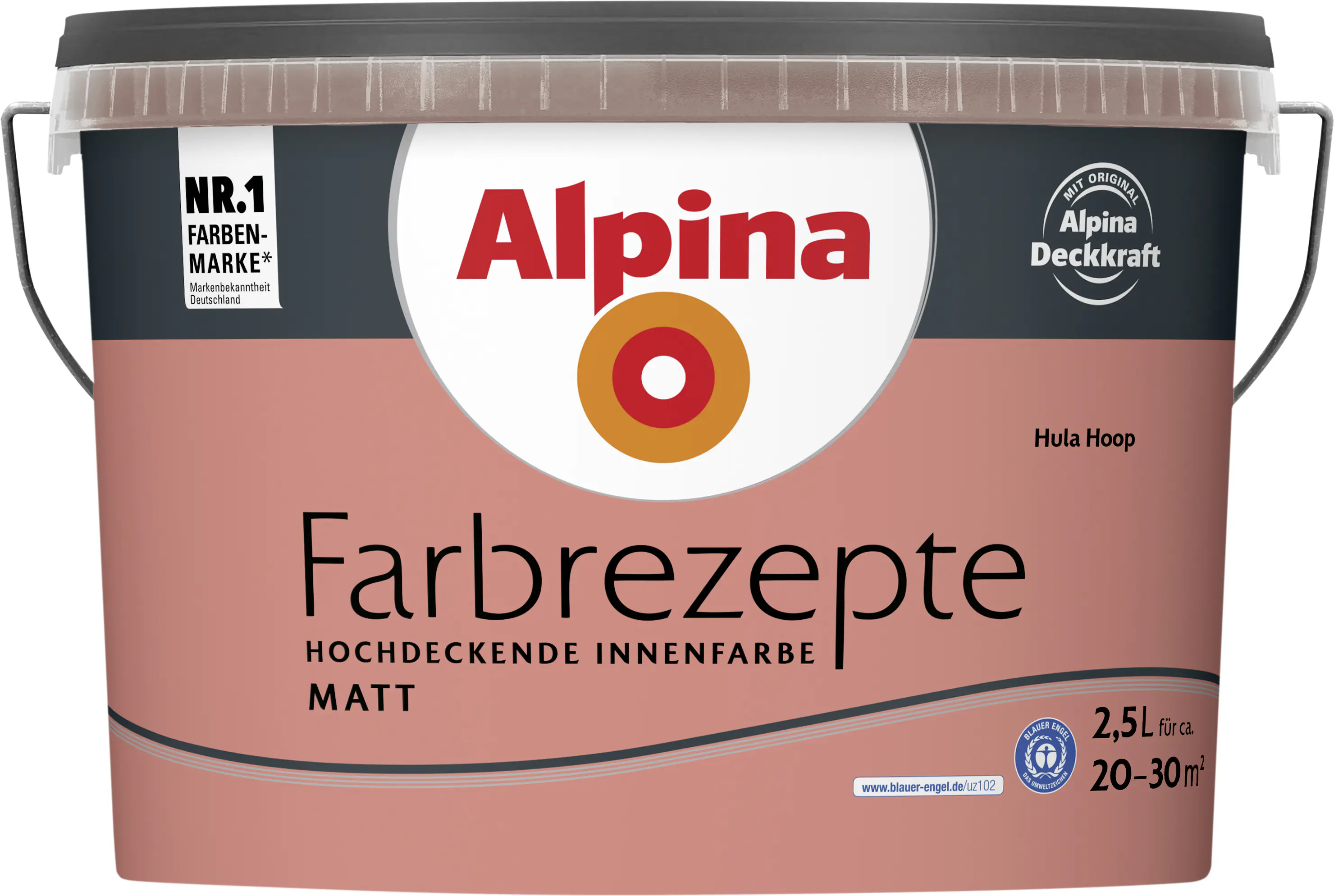 Alpina Farbrezepte Wandfarbe Hula Hoop matt 2,5 L