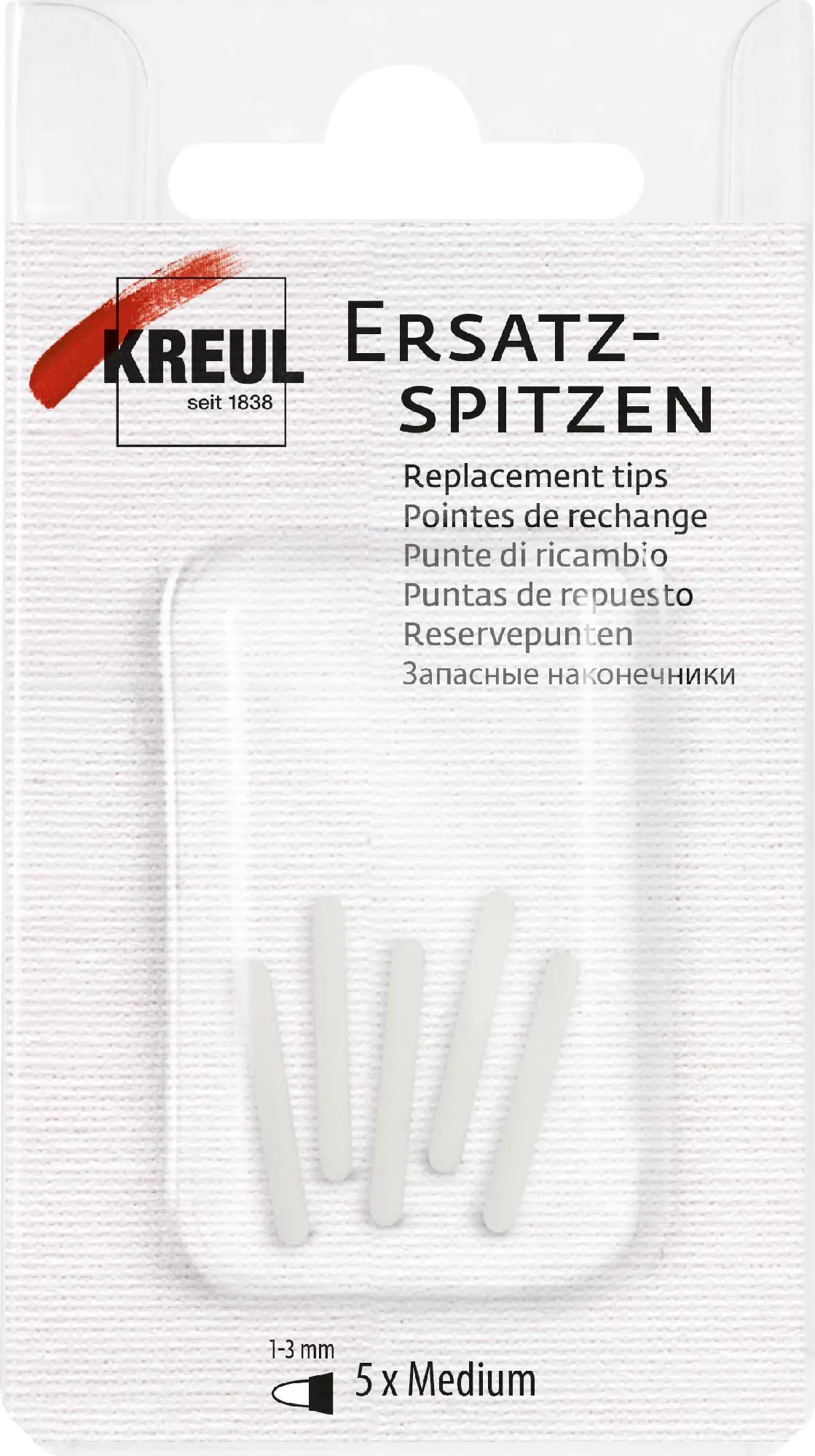 Kreul Ersatz-Spitzen Medium 1-3 mm