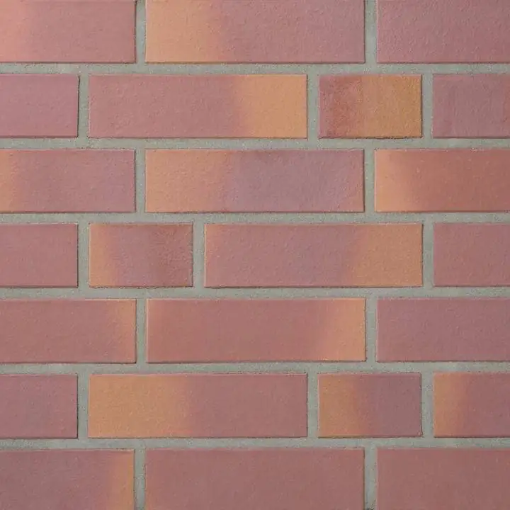 Klinker Oderland 24 x 11,5 x 7 cm rot-bläulich