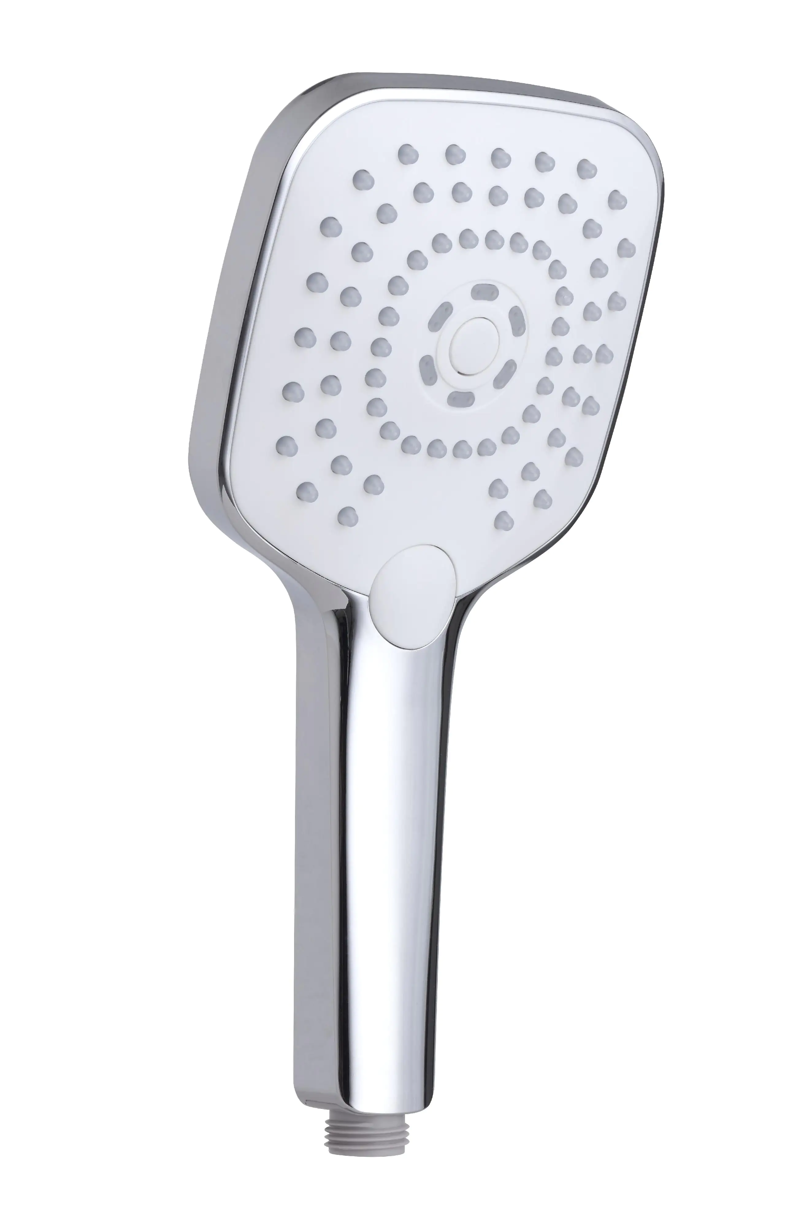 Primaster Handbrause 3 Strahlarten Water Stream quadratisch chrom-weiß wassersparend Primaster Handbrause 3 Strahlarten Water Stream quadratisch chrom-weiß wassersparend