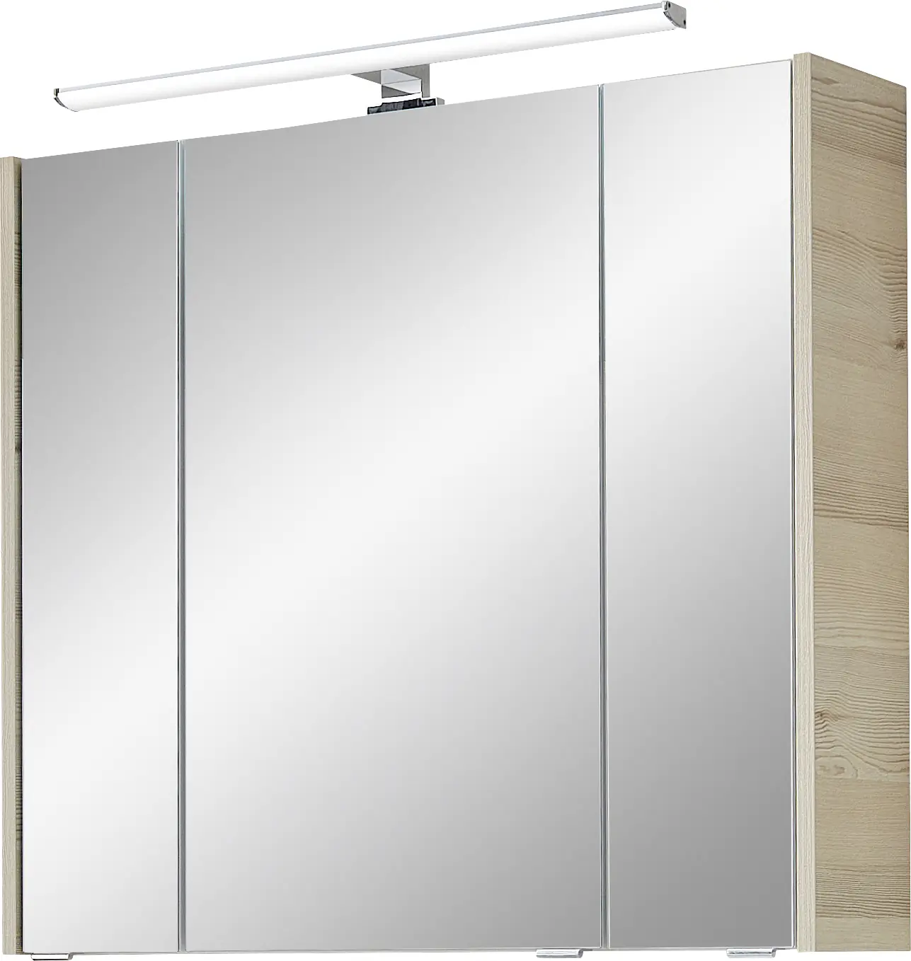 Pelipal Spiegelschrank Quickset 85-II LED-Aufsatzleuchte Polar Pinie 80 cm