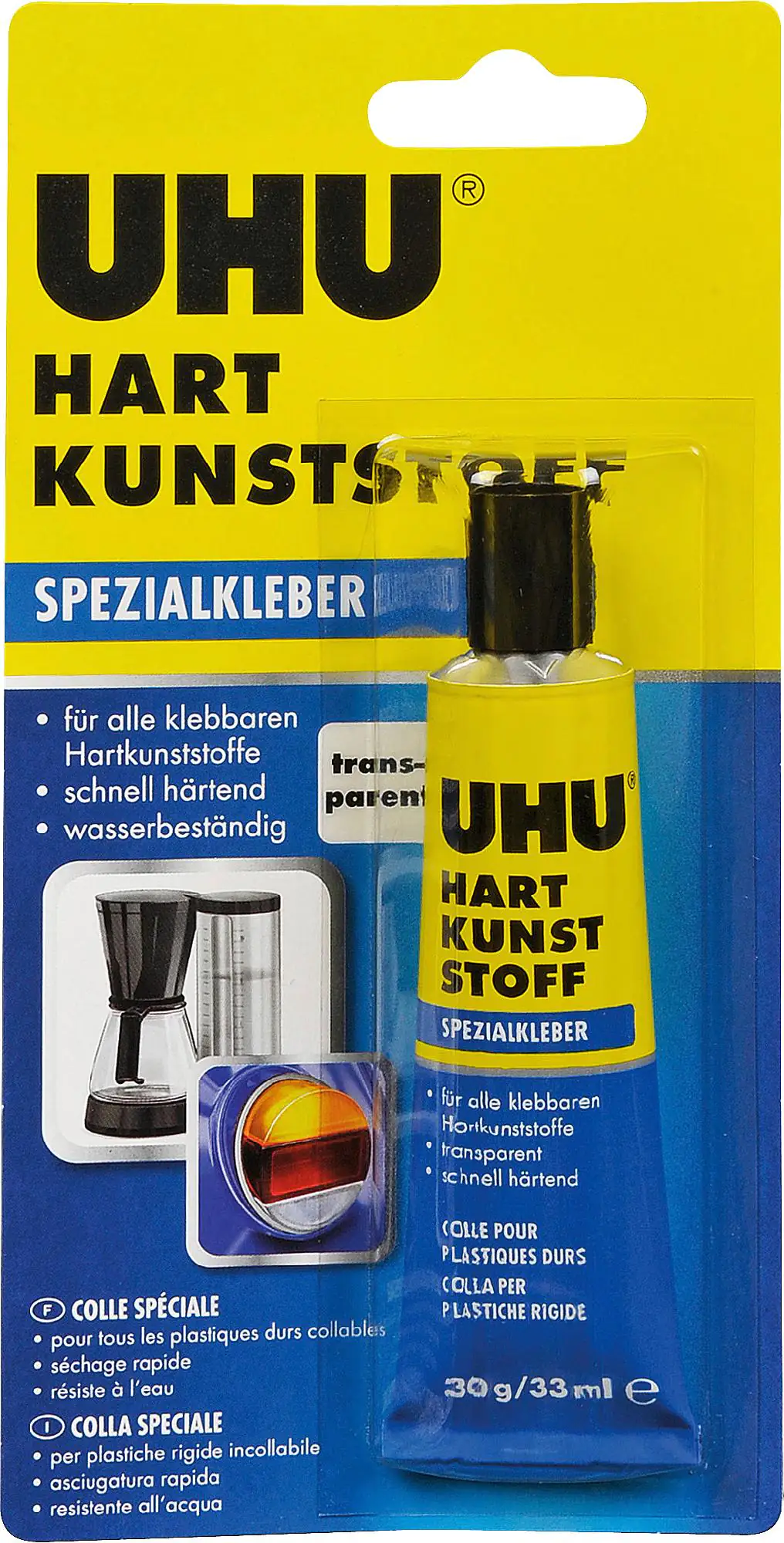 UHU Hart Kunststoff 30 g
