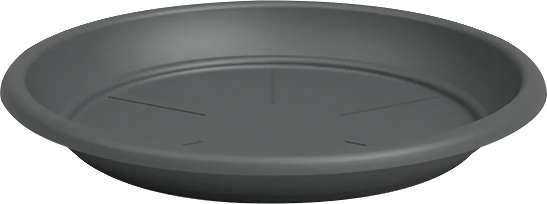 Artevasi Blumentopfuntersetzer Redondo Kunststoff rund anthrazit matt Ø 26 cm