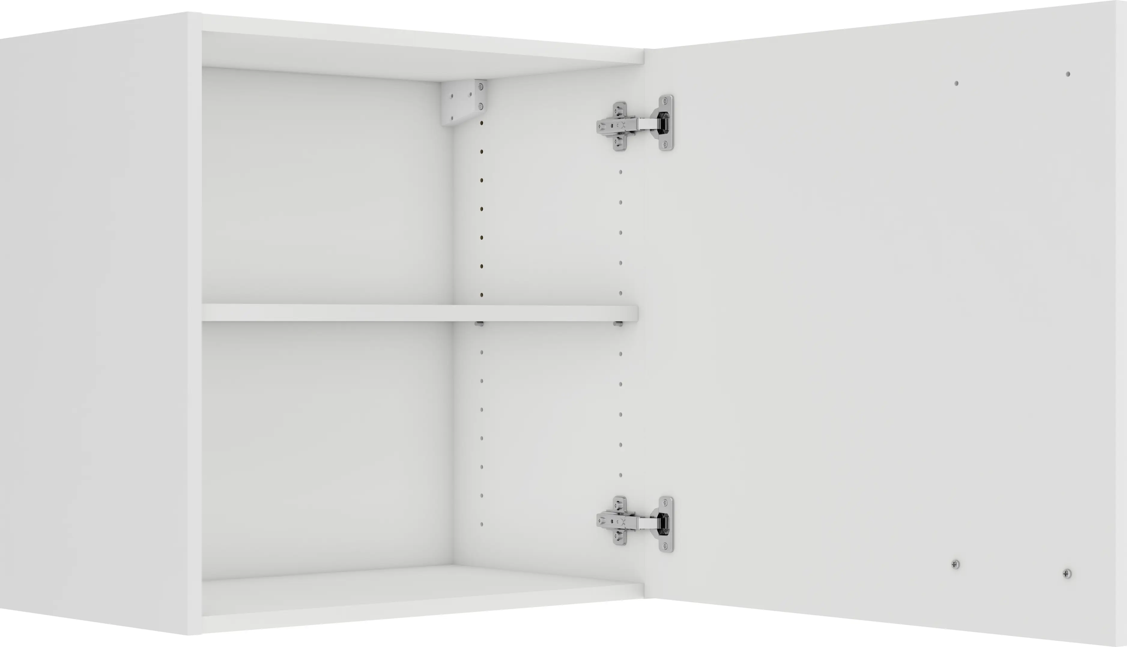 Optifit Oberschrank Oslo 214 weiß 60 cm