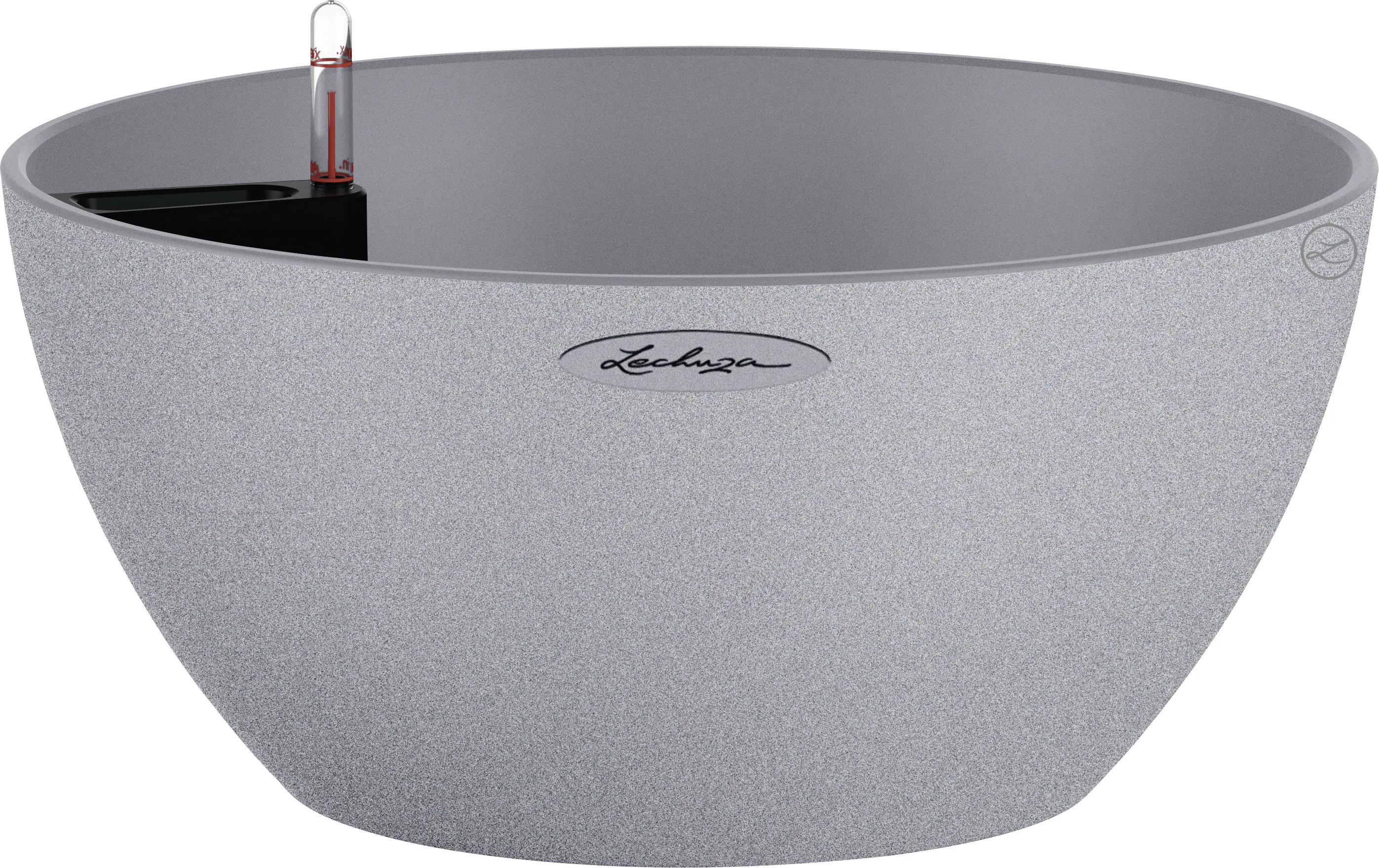 Lechuza Blumenschale-Set Cuberto Stone 30 Kunststoff steingrau Ø 30 x 13,5 cm Lechuza Blumenschale-Set Cuberto Stone 30 Kunststoff steingrau Ø 30 x 13,5 cm