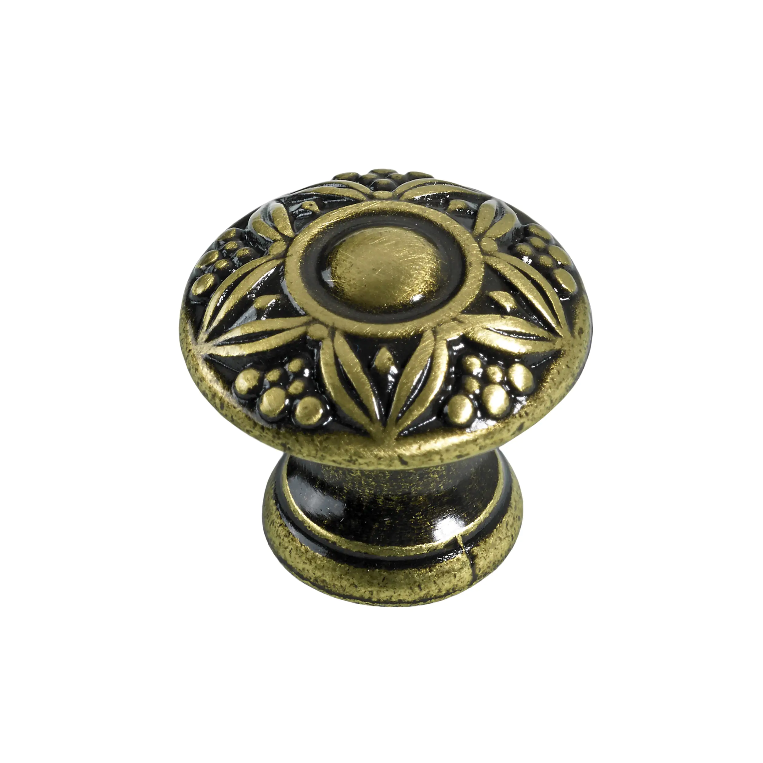 Hettich Möbelknopf Zinkdruckguss gold Ø 24,0 mm - 1 Stück