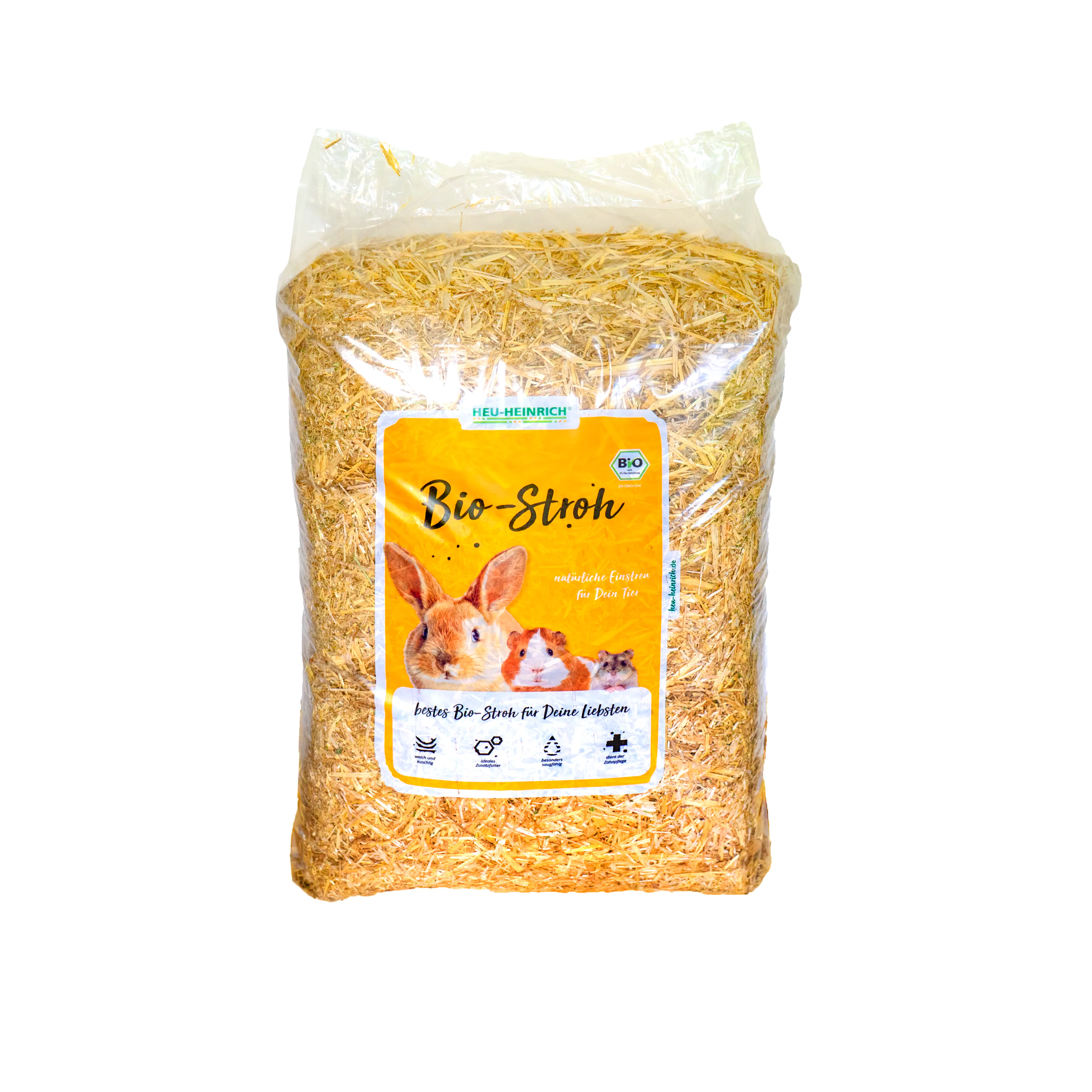 Heu Heinrich Bio Stroh 4 kg