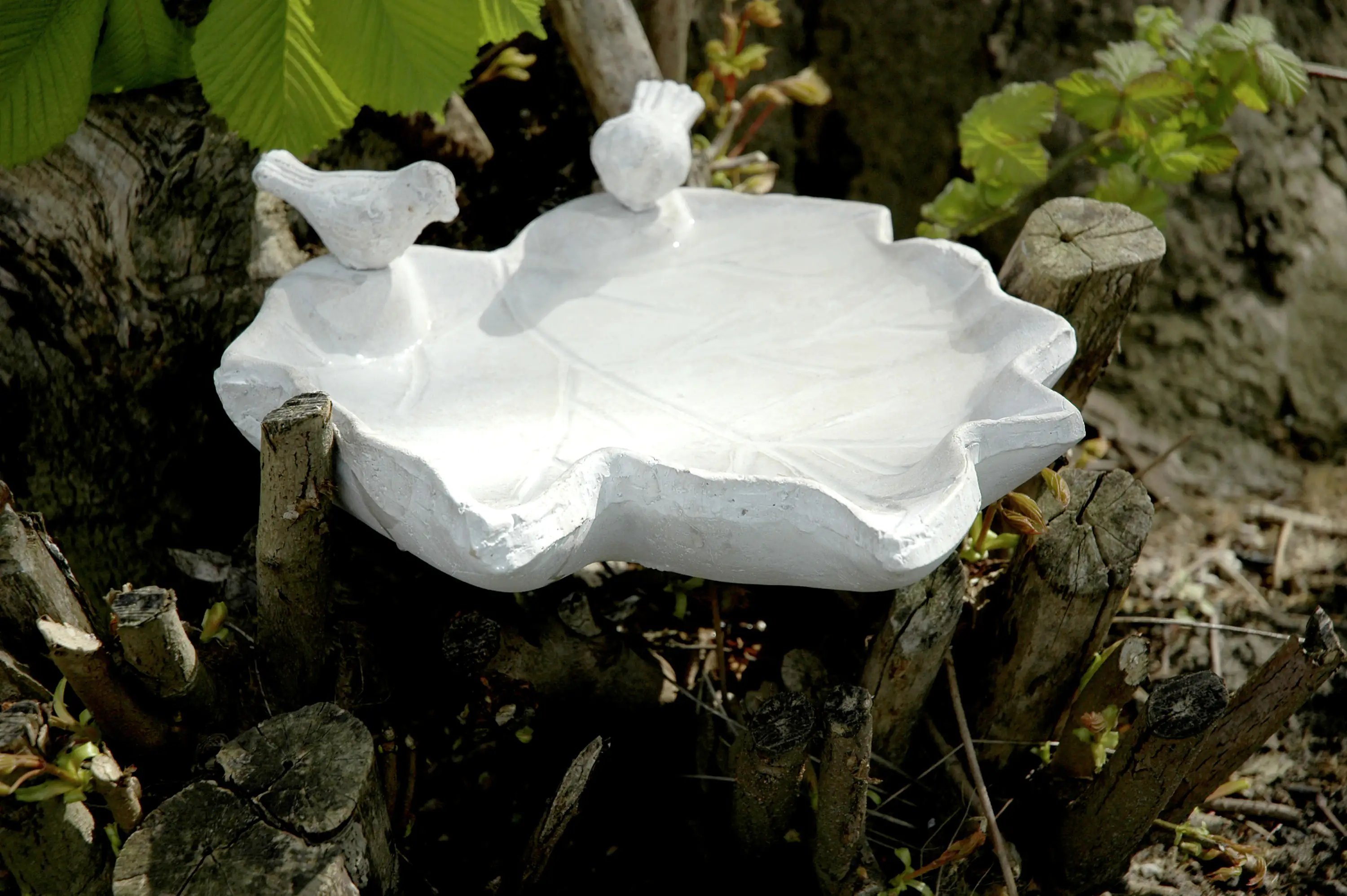 Dobar Vogeltränke "Blatt-Paradies" 31 x 29,5 x 5,5 cm