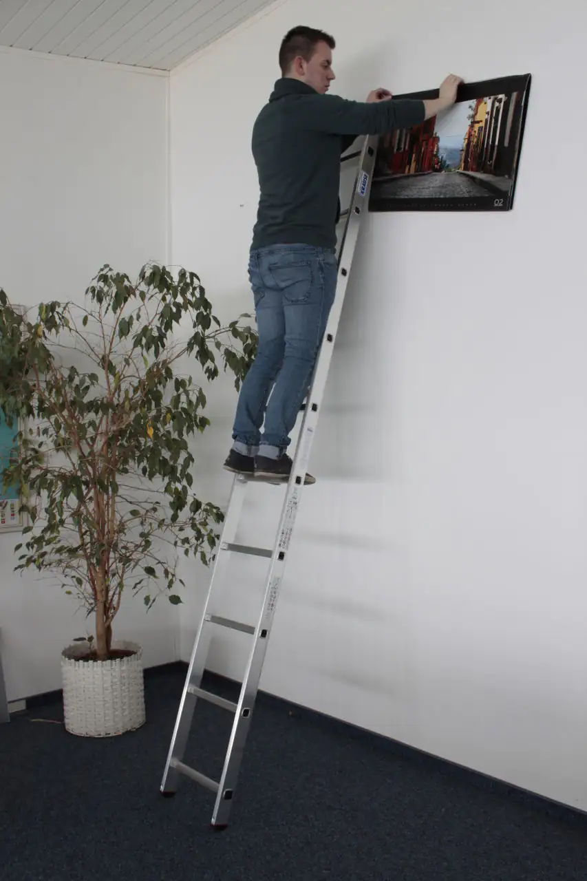 Krause Aluminium-Anlegeleiter CORDA 3,75 m