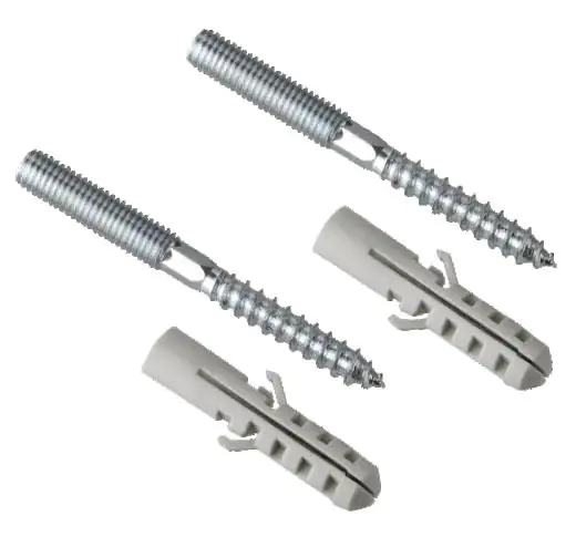 Cornat Stockschrauben inkl. Dübel M8 x 120 mm, 2 Stück