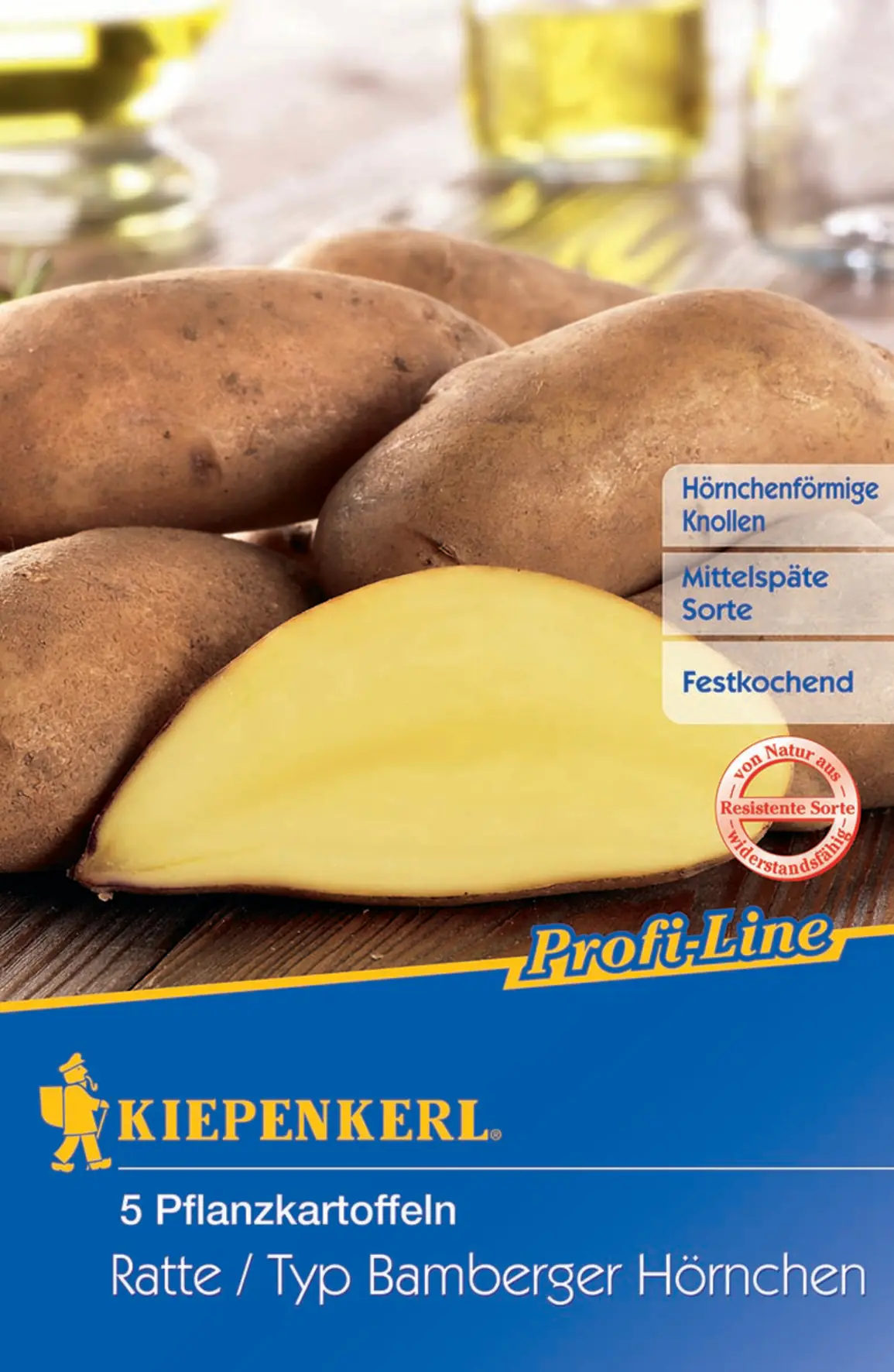 Kiepenkerl Pflanzkartoffel Ratte/Bamberger Hörnchen 5 Stück Kiepenkerl Pflanzkartoffel Ratte/Bamberger Hörnchen 5 Stück