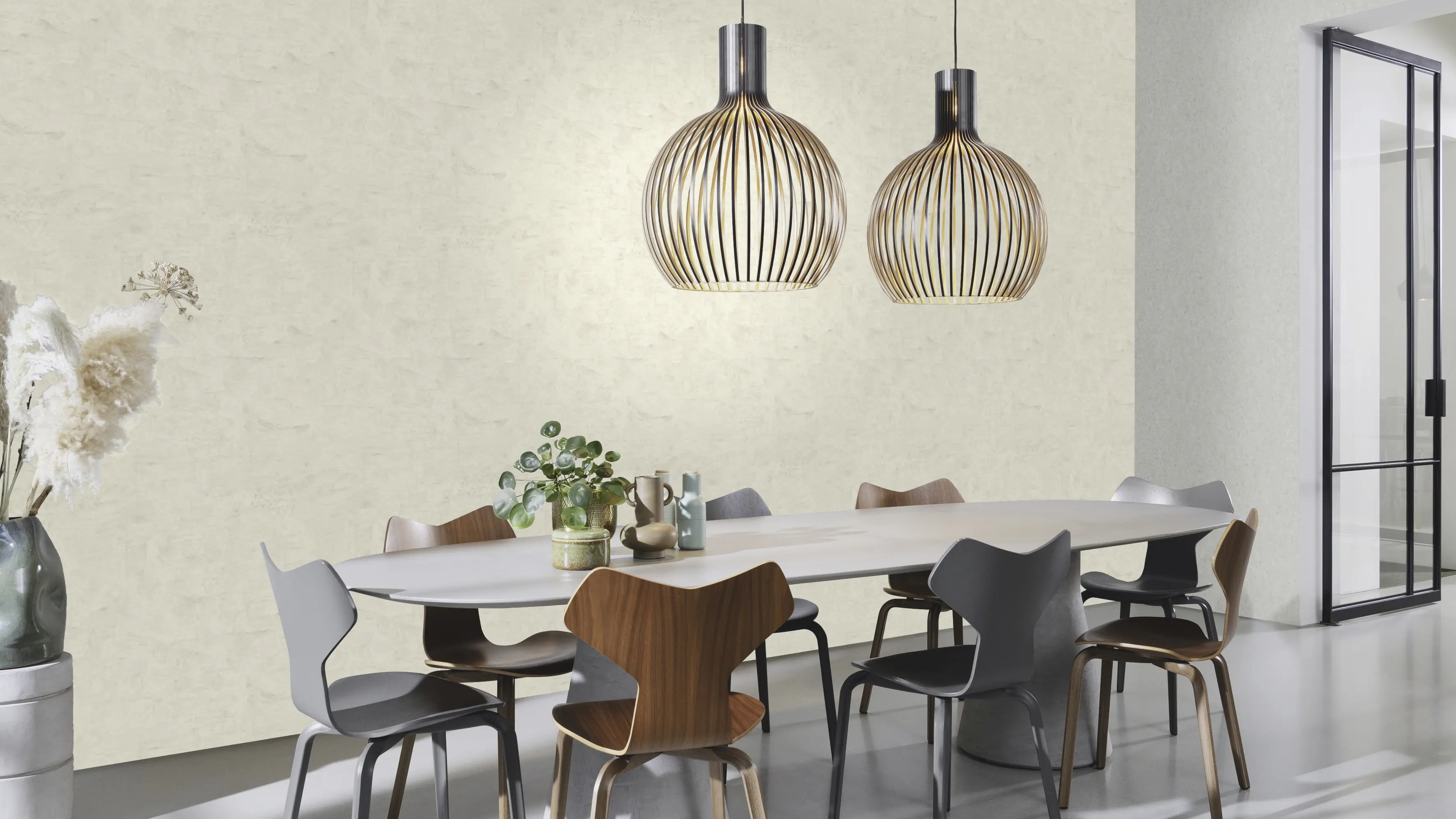 Rasch Vliestapete 499759 Weiß-Cremeweiß Muster & Motive 10,05 m x 0,53 m