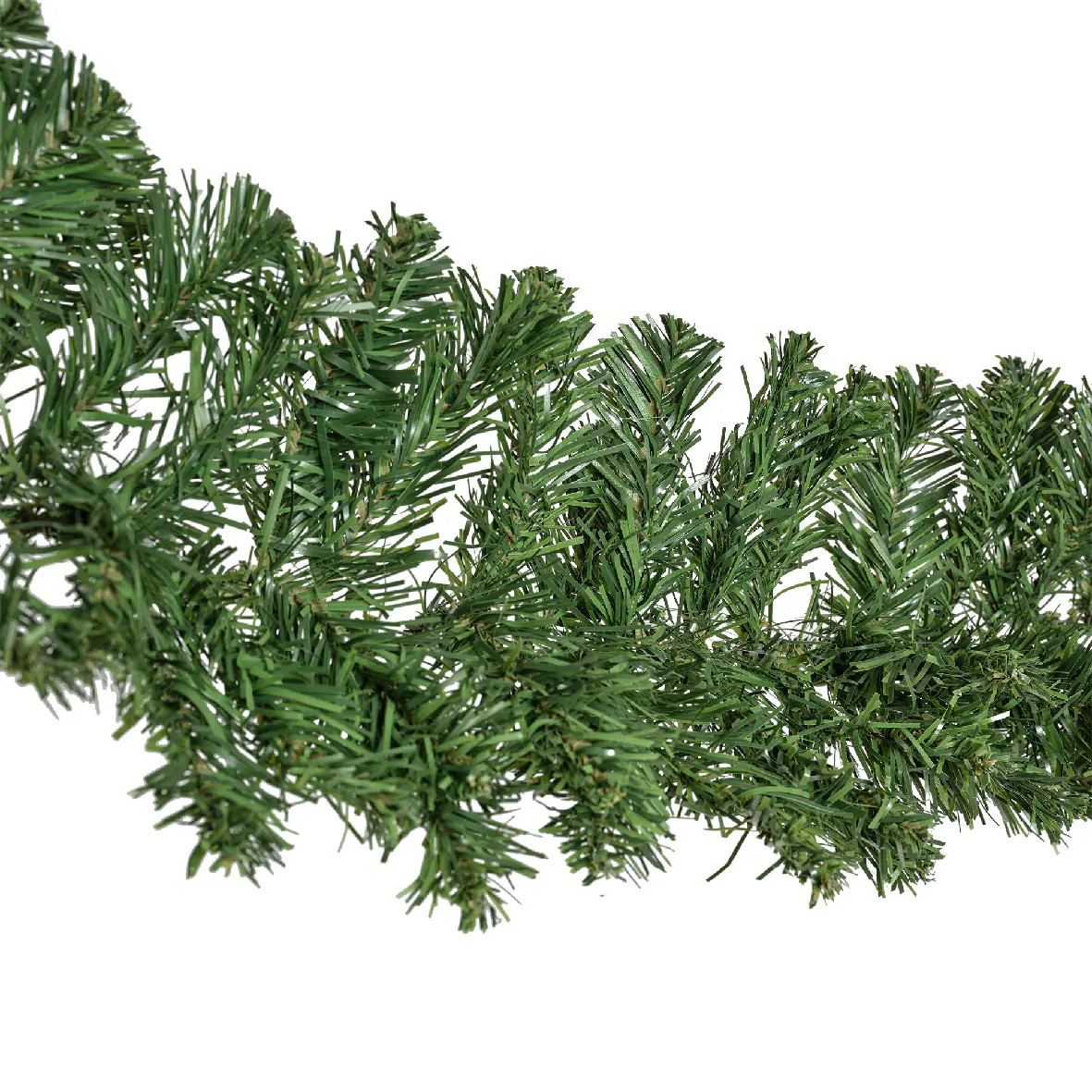 Everlands Kunstgirlande aus PVC Ø 20 cm x 270 cm grün