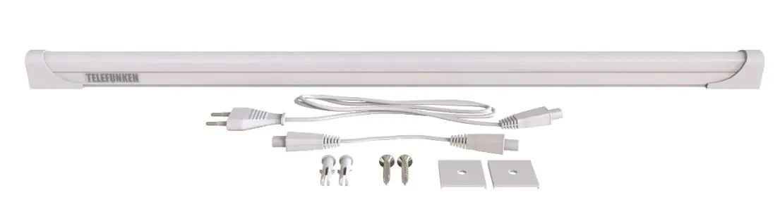 Telefunken LED Unterbauleuchte Hebe 57 cm weiß, mit Stecker Telefunken LED Unterbauleuchte Hebe 57 cm weiß, mit Stecker
