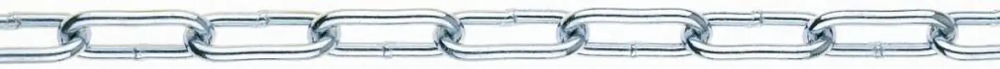 Conacord Rundstahl Kette 8 mm verzinkt Form C, 52 mm x 14,5 mm
