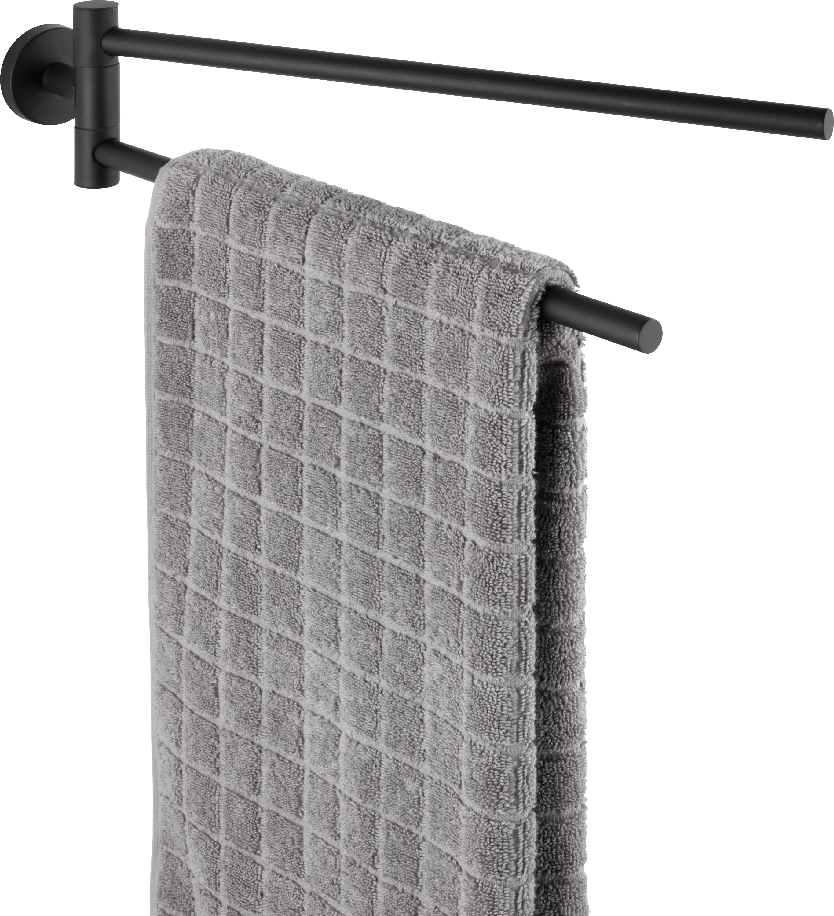 Wenko Handtuchhalter Bosio Black matt