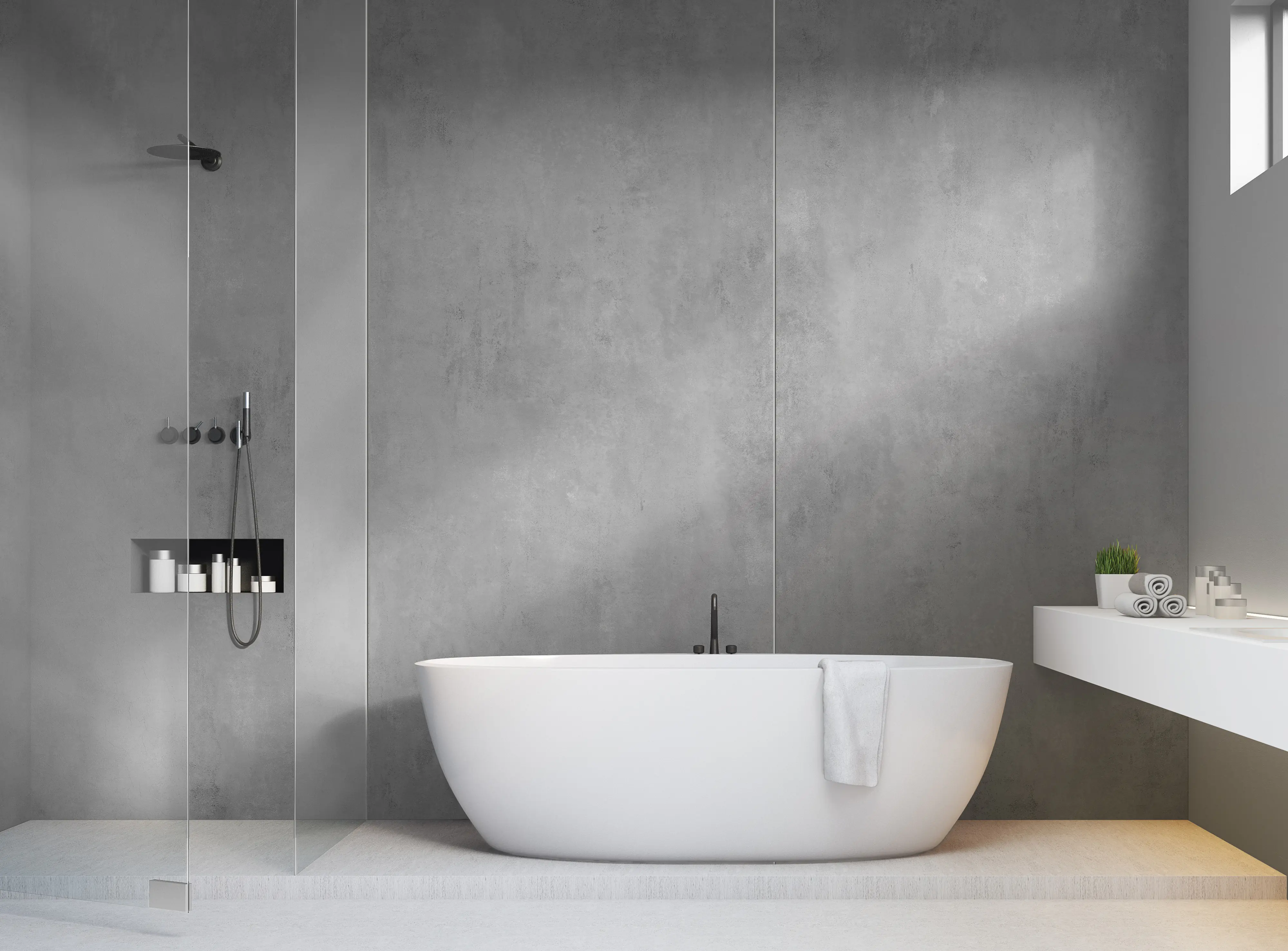 Wandpaneel Rocko Smoke 265 x 123 x 0,4 cm