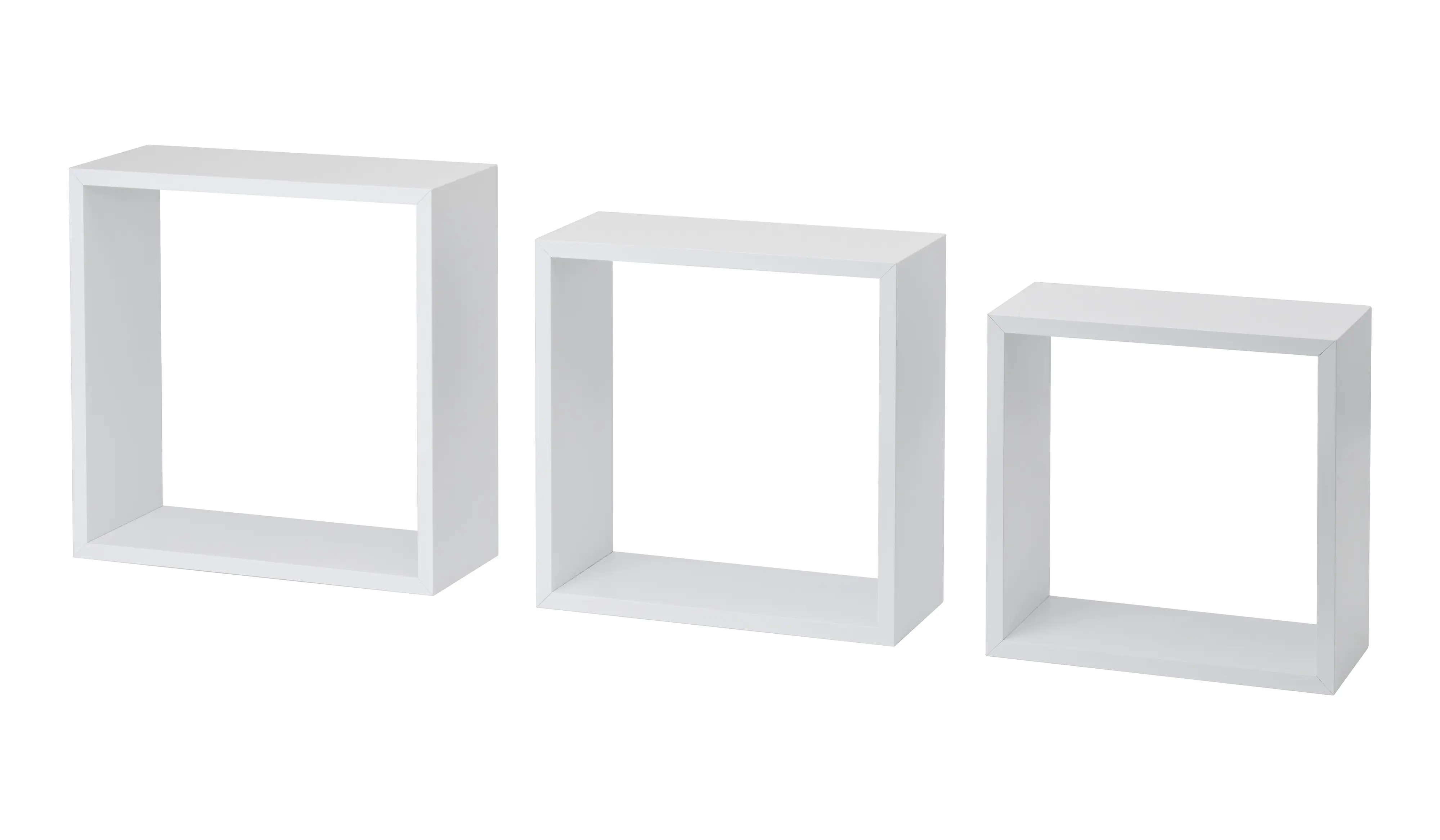 Dolle Würfelregal Frame 30 x 30 cm weiß 3er-Set