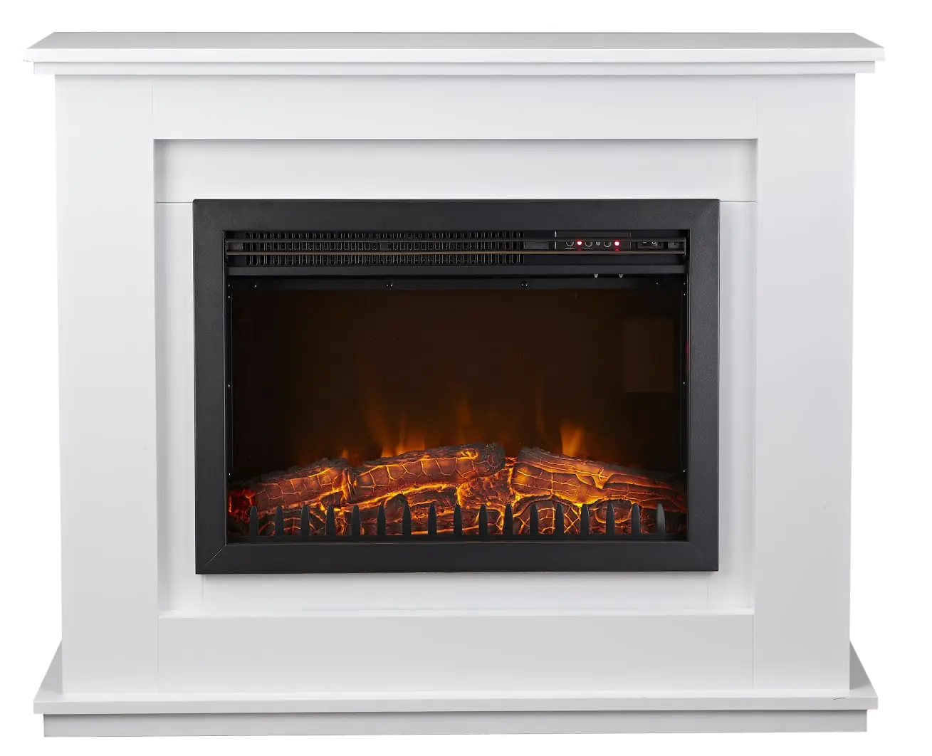 essentials Elektrokamin weiß Smart Home 1000/2000 W 80 x 98 x 28 cm