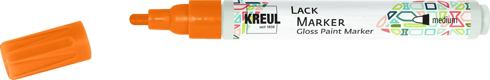Kreul Lack Marker medium neon-orange 2 - 4 mm Kreul Lack Marker medium neon-orange 2 - 4 mm