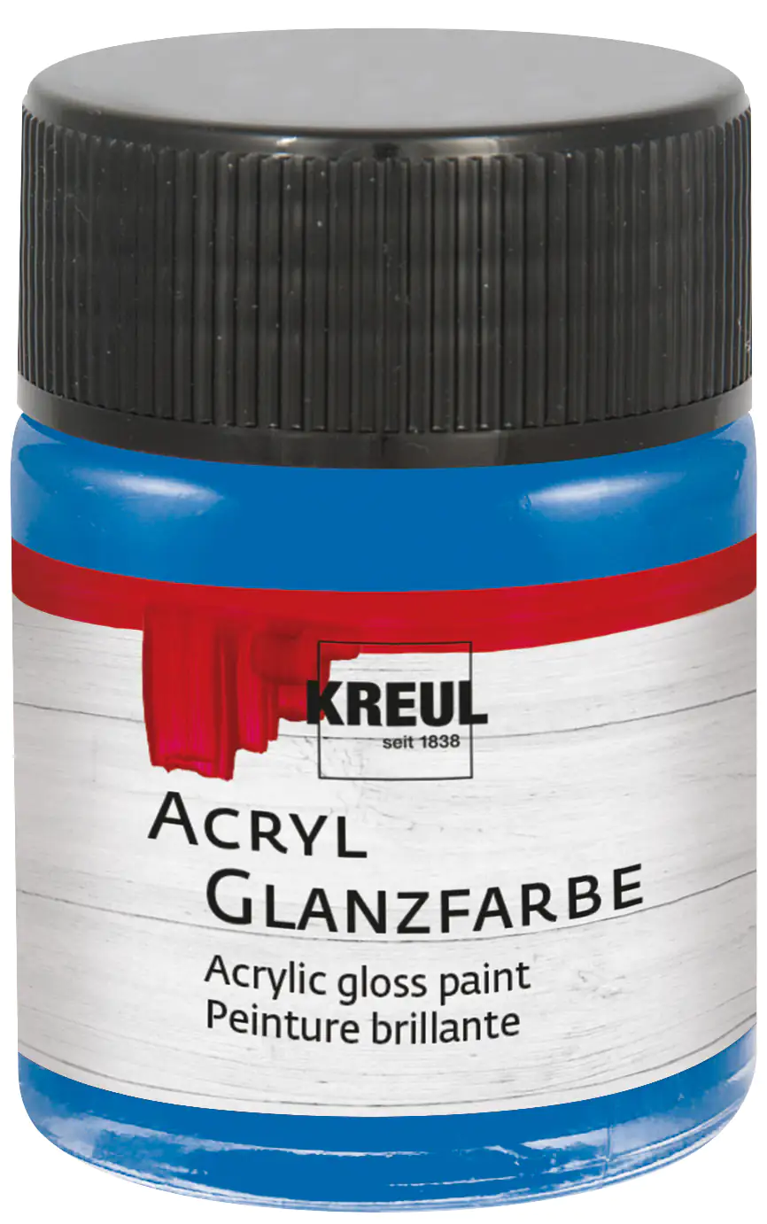 Kreul Acryl Glanzfarbe blau 50 ml Kreul Acryl Glanzfarbe blau 50 ml