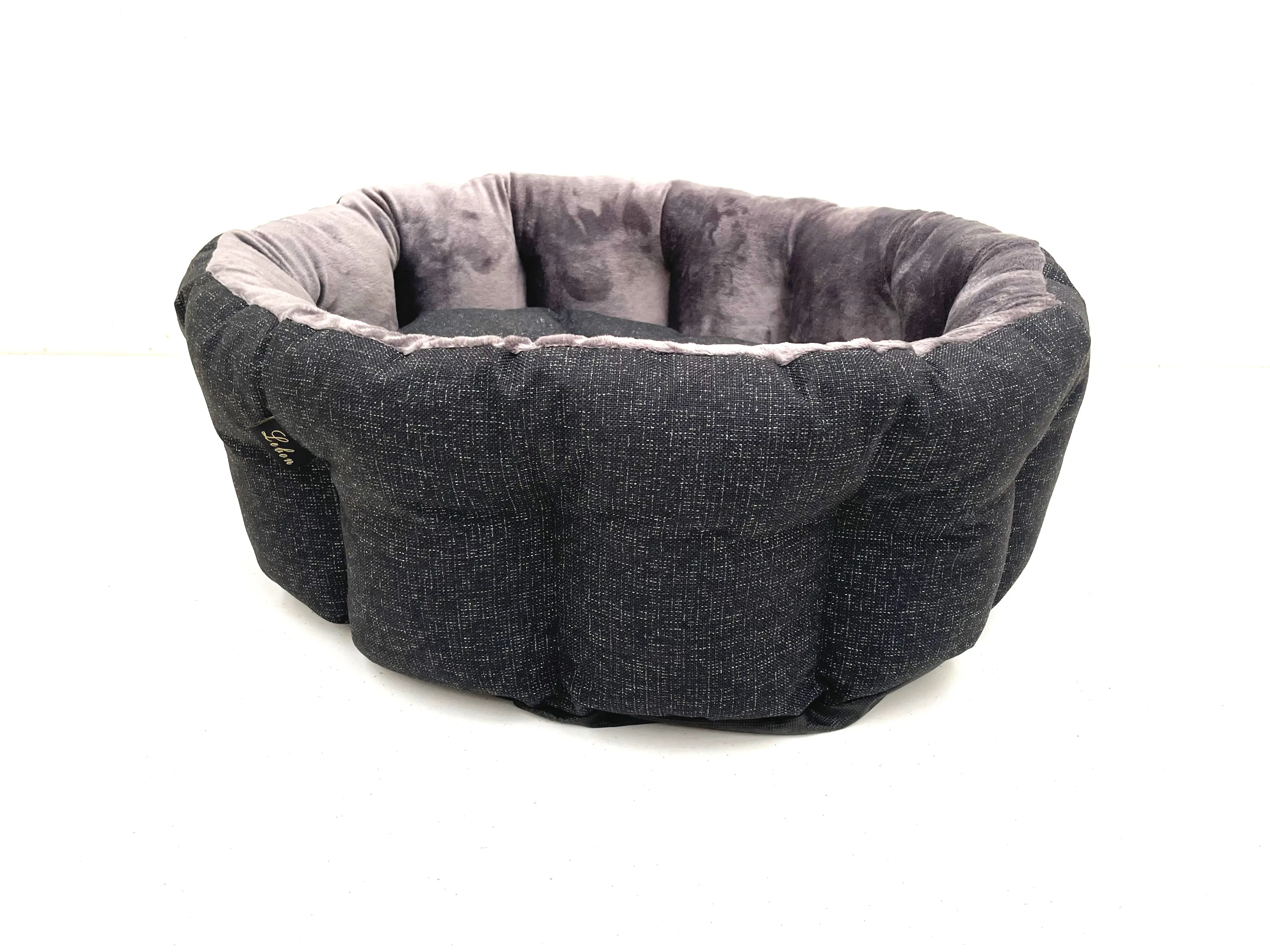 Lebon Hundebett Wilma 75 x 65 cm schwarz