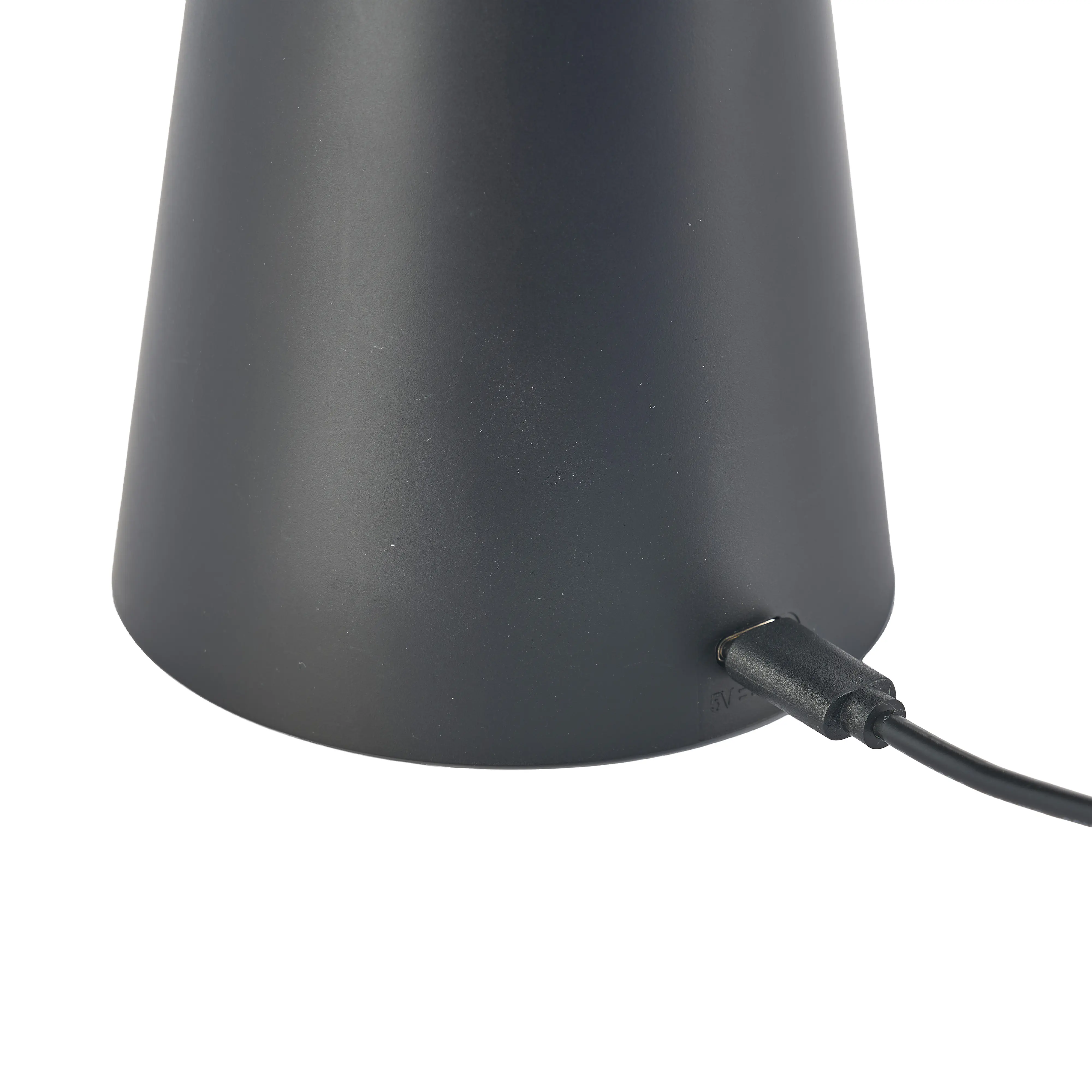 Reality LED-Tischleuchte Cirrus Fun Ø 9 x 33 cm schwarz matt